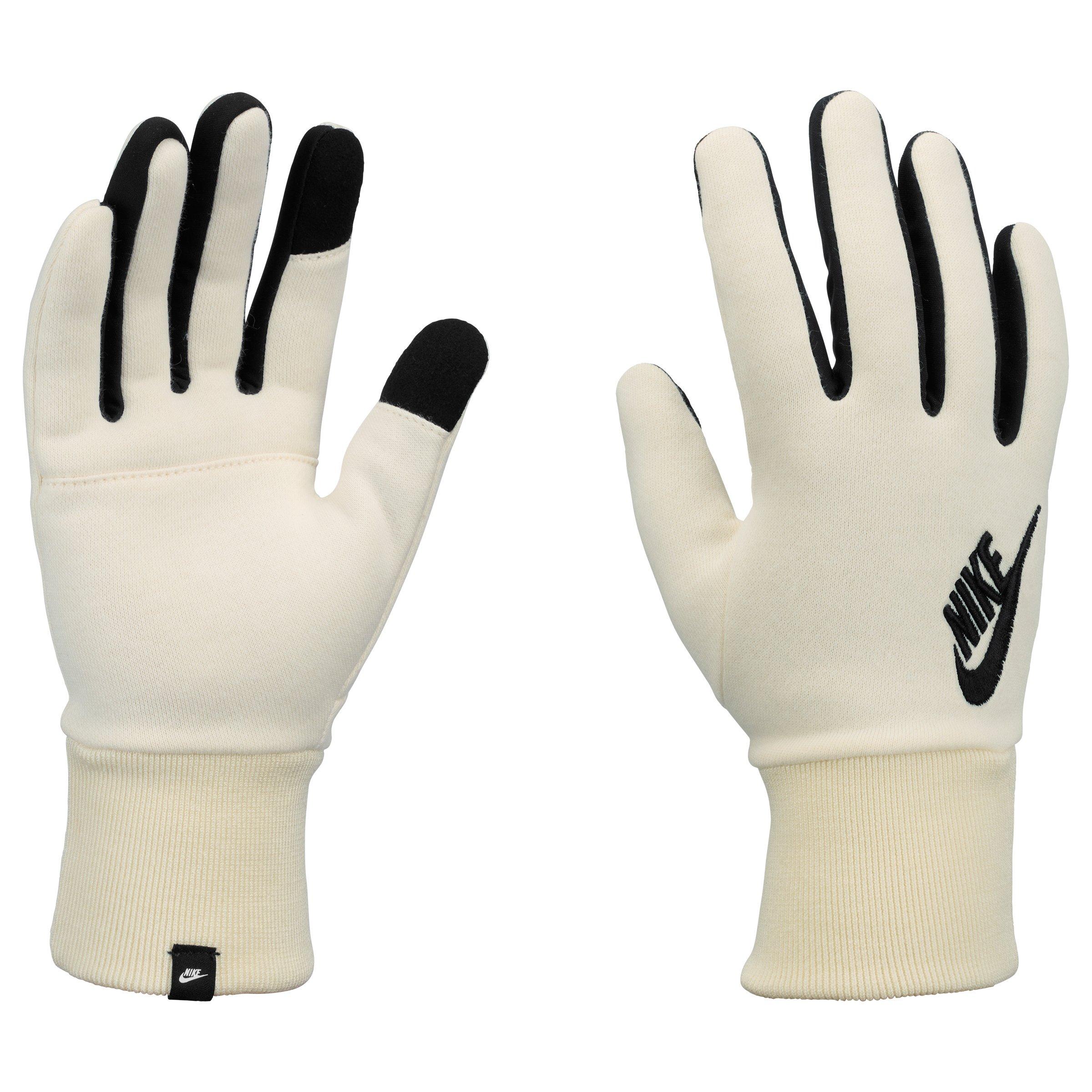 Nike Women's Club Fleece Gloves - BEIGE Thumbnail View 1