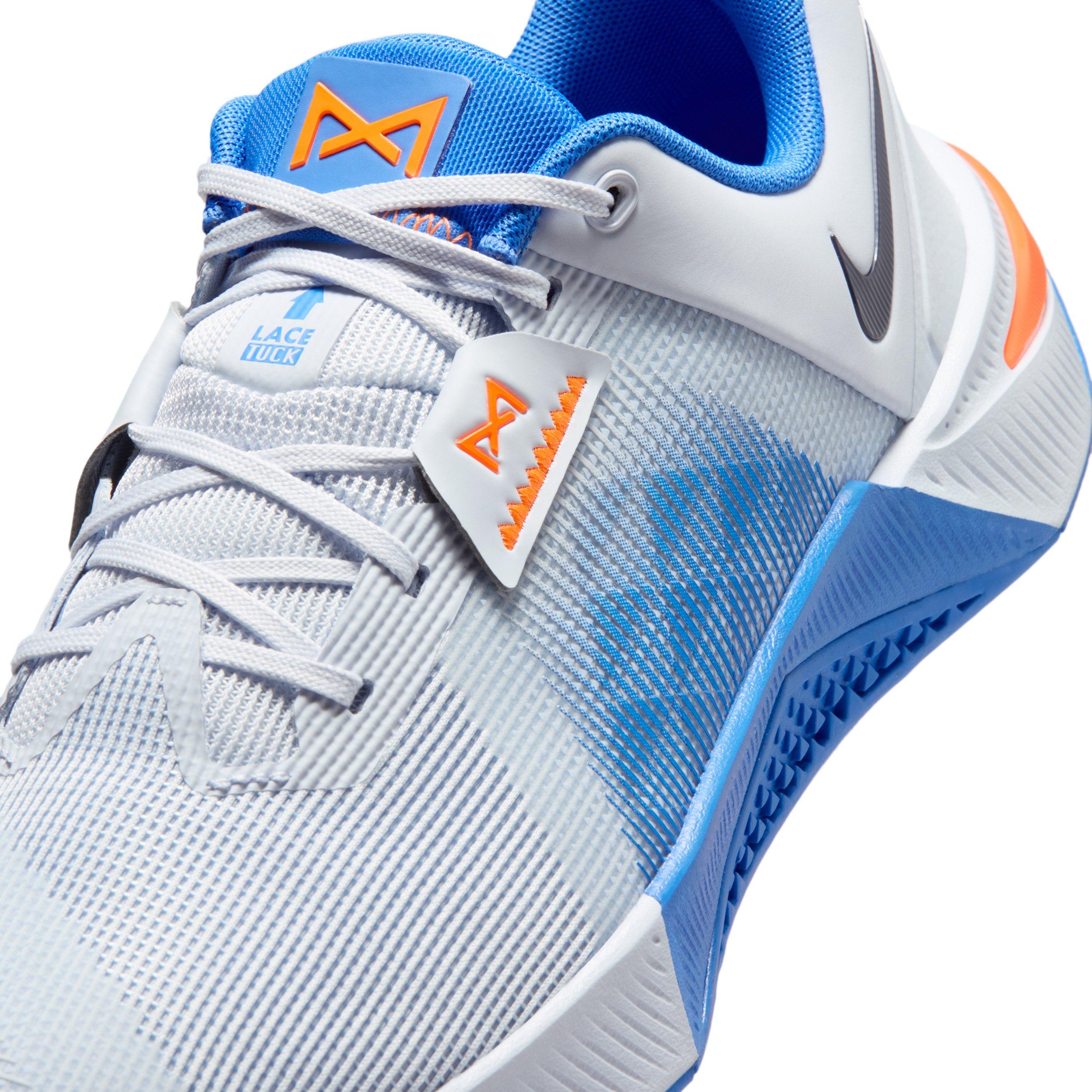 Nike Metcon 10 "Football Grey/Blue Crystal/Orange Frost/Midnight Navy" Men's Training Shoe - GREY/BLUE/ORANGE/NAVY Thumbnail View 7
