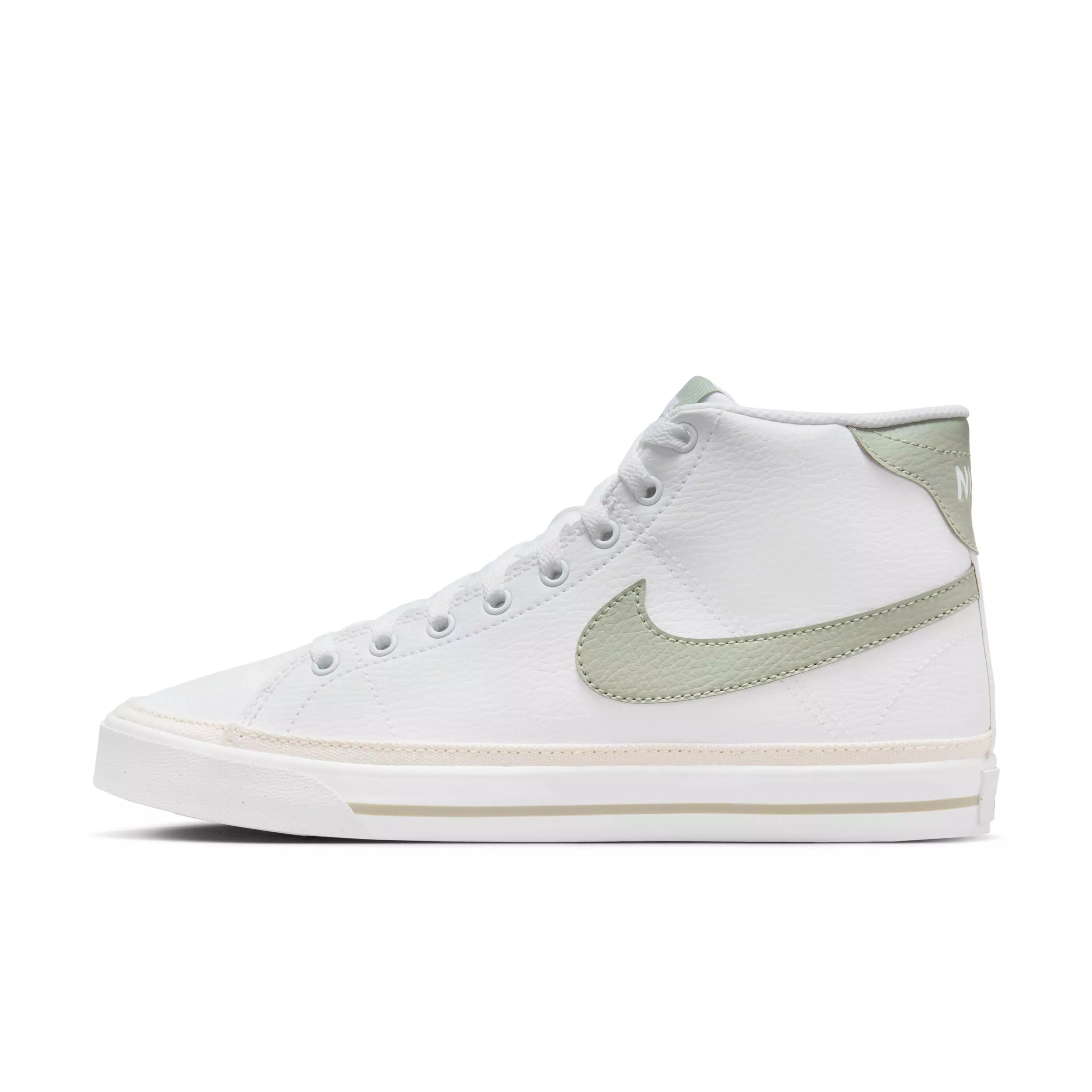 Nike Court Legacy Mid Next Nature "White/Phantom/Jade Horizon" Women's Shoe - WHITE/PHANTOM/JADE