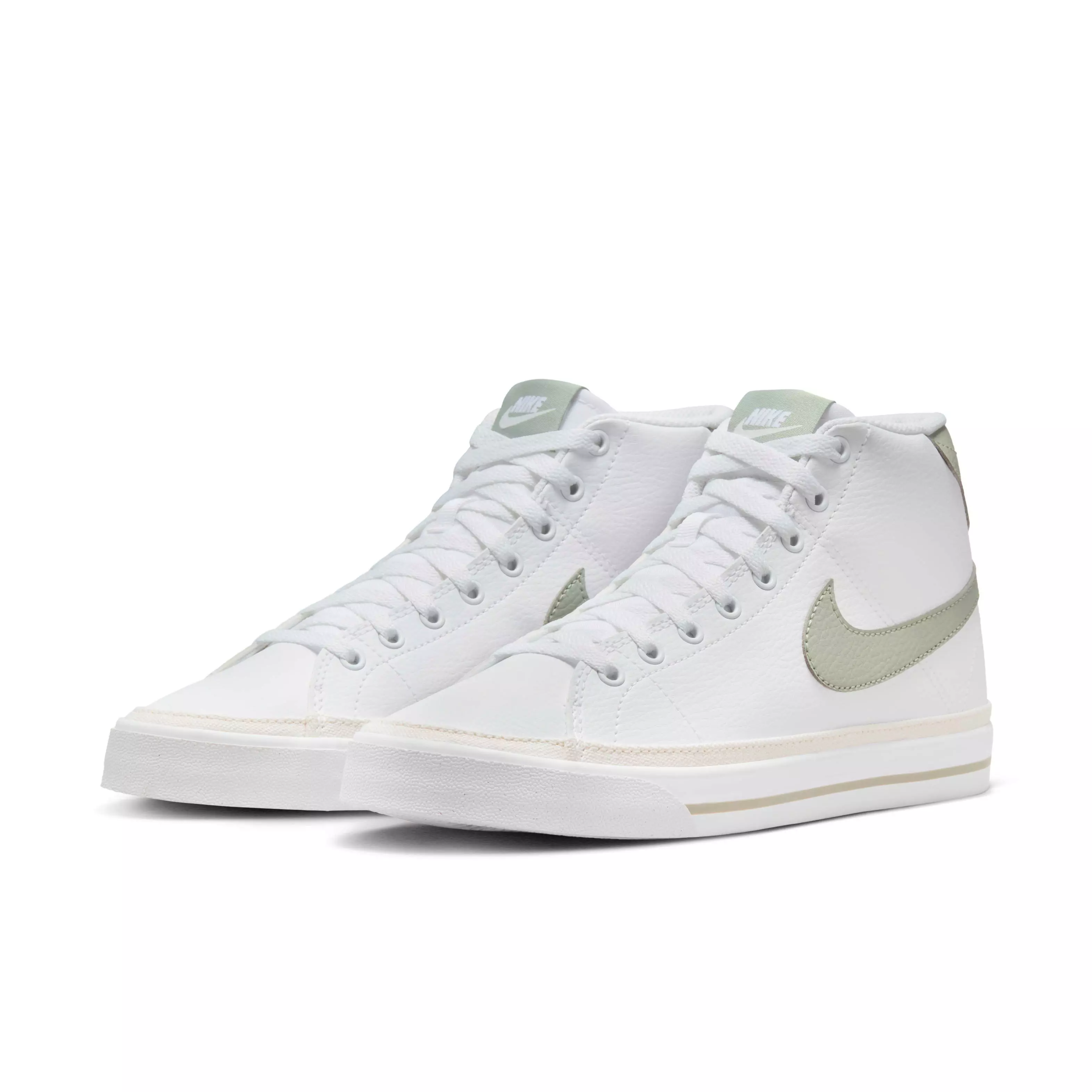 Nike Court Legacy Mid Next Nature "White/Phantom/Jade Horizon" Women's Shoe - WHITE/PHANTOM/JADE
