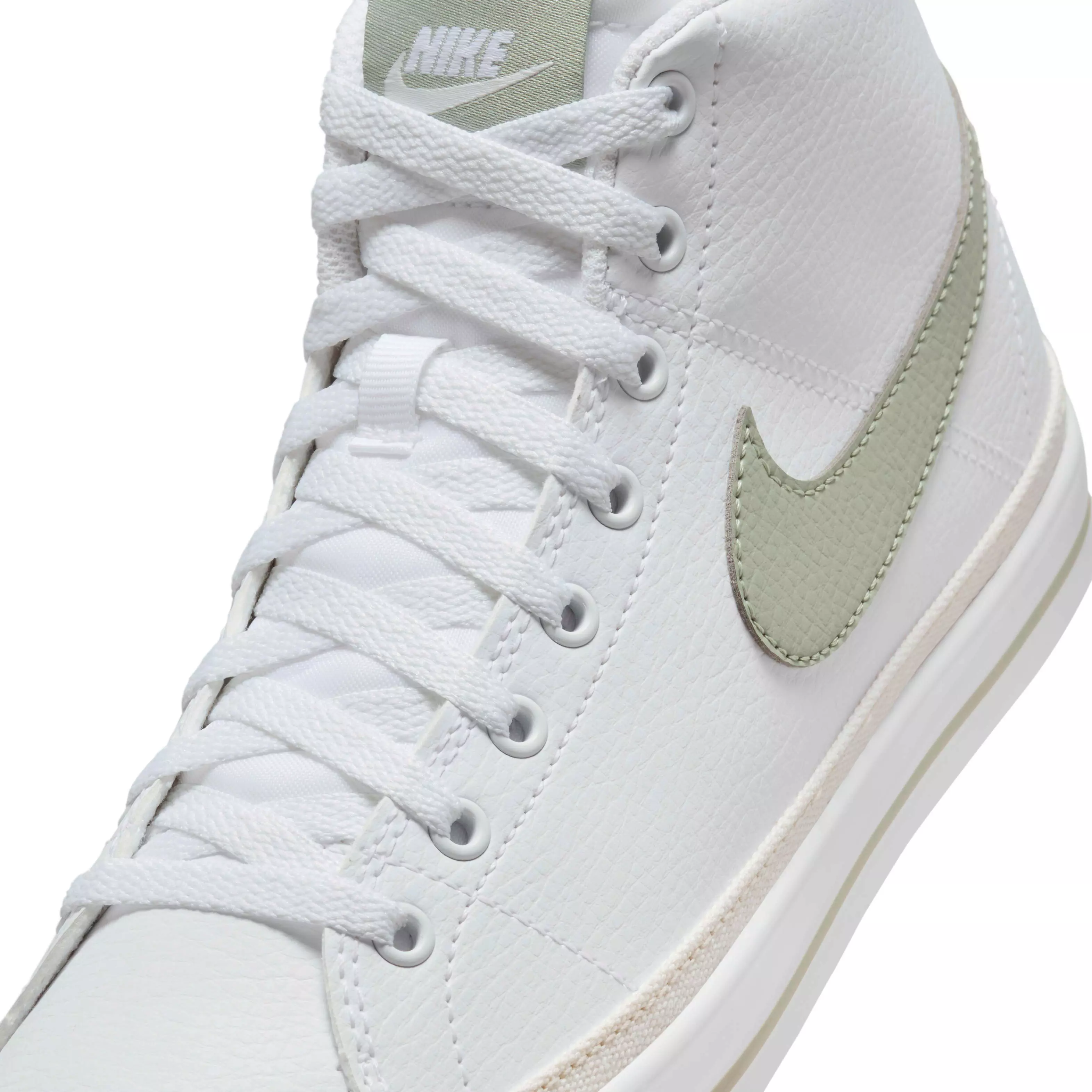 Nike Court Legacy Mid Next Nature "White/Phantom/Jade Horizon" Women's Shoe - WHITE/PHANTOM/JADE