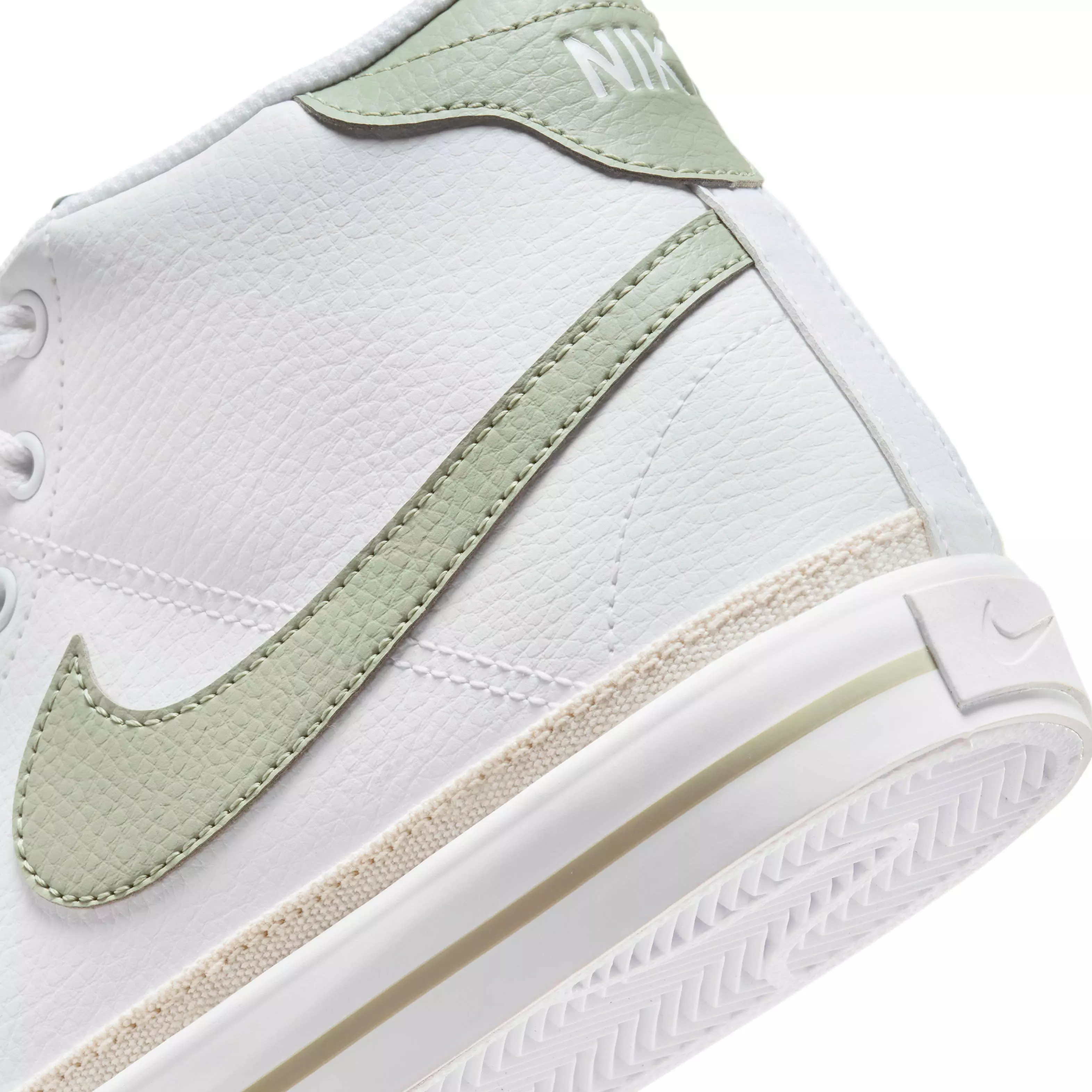 Nike Court Legacy Mid Next Nature "White/Phantom/Jade Horizon" Women's Shoe - WHITE/PHANTOM/JADE