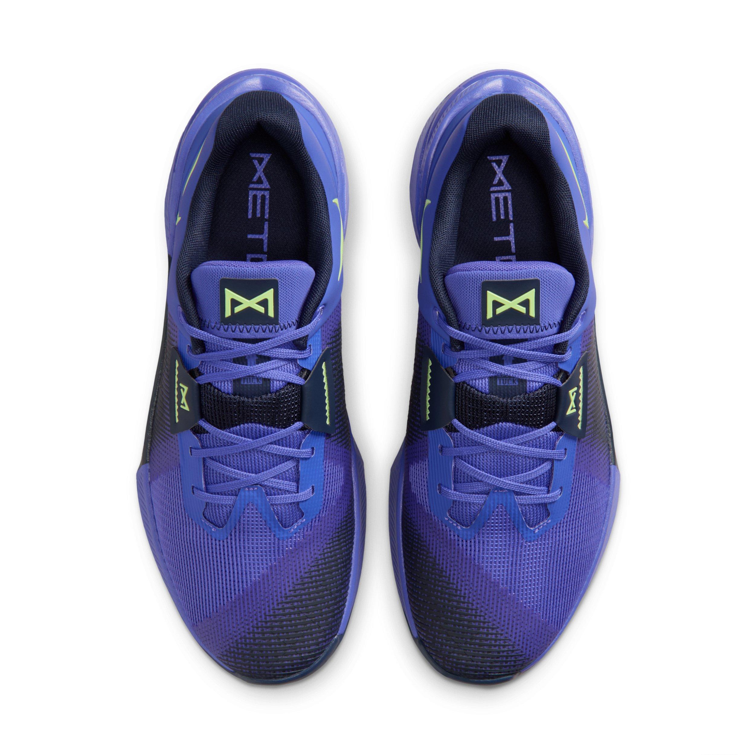 Nike Metcon 10 "Persian Violet/Obsidian/Light Lemon Twist" Men's Training Shoe - VIOLET/OBSIDIAN/LT LEMON Thumbnail View 4
