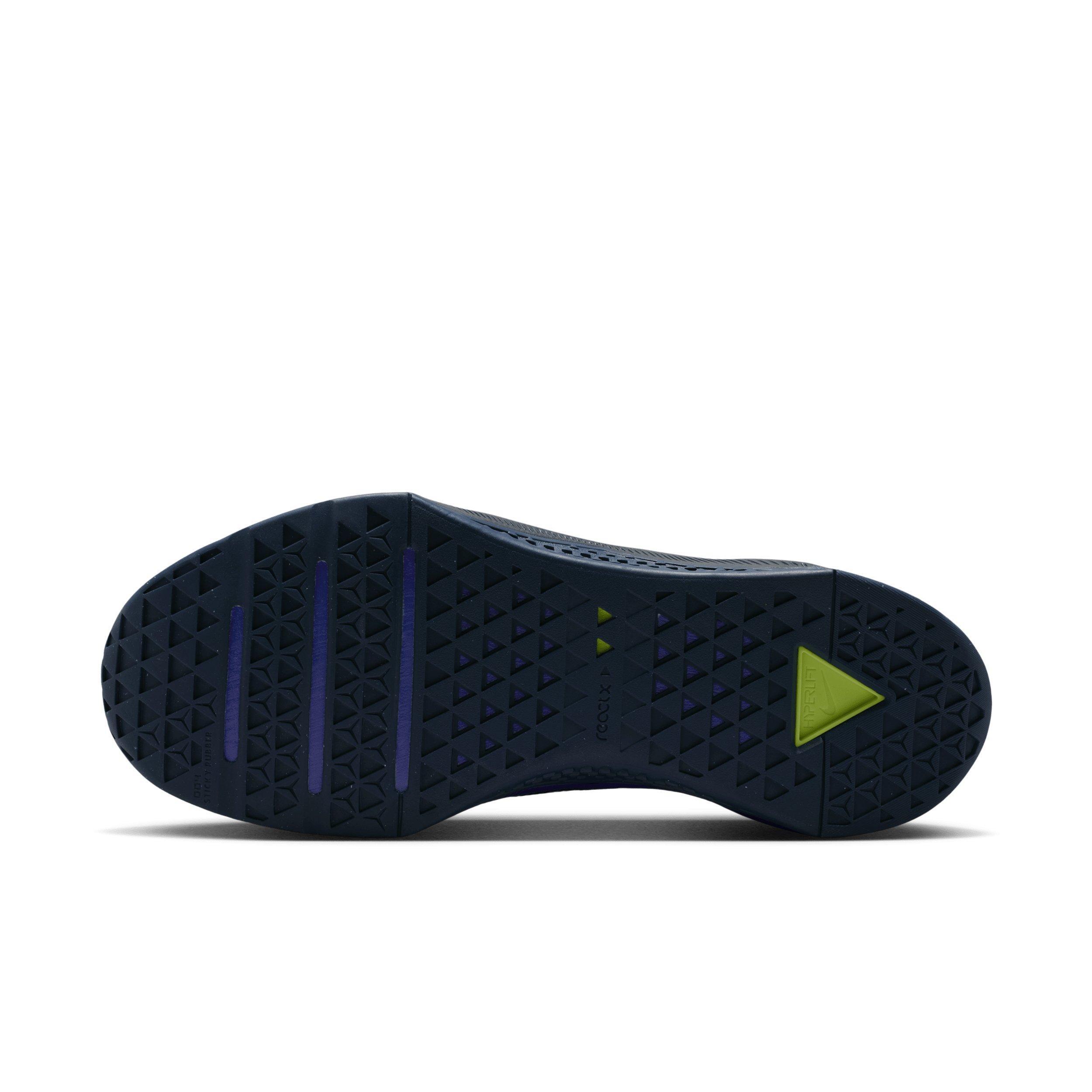 Nike Metcon 10 "Persian Violet/Obsidian/Light Lemon Twist" Men's Training Shoe - VIOLET/OBSIDIAN/LT LEMON Thumbnail View 6