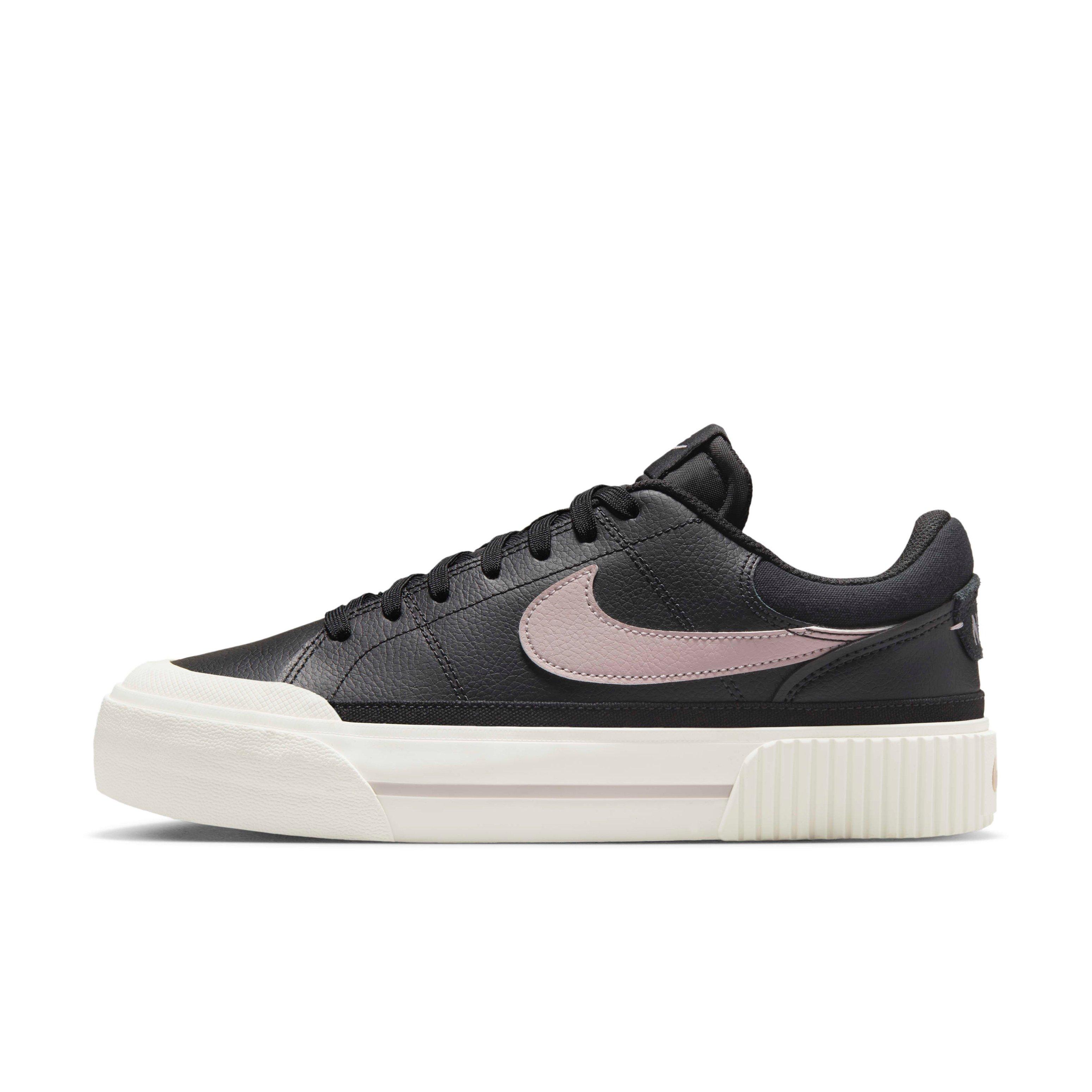 Nike Court Legacy Lift "Black/Sail/Platinum Violet" Women's Shoe - BLACK/SAIL/VIOLET Thumbnail View 2