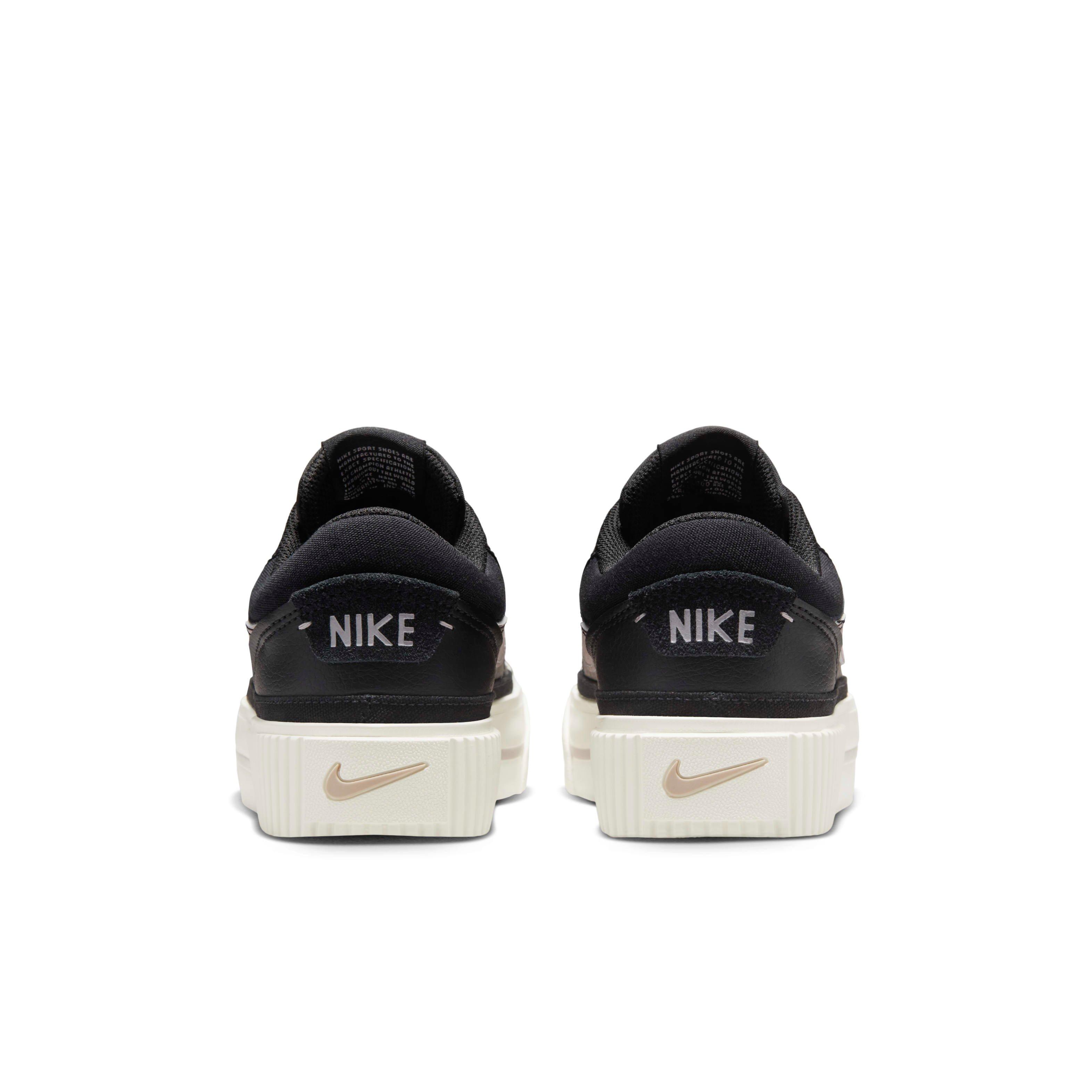 Nike Court Legacy Lift "Black/Sail/Platinum Violet" Women's Shoe - BLACK/SAIL/VIOLET Thumbnail View 5