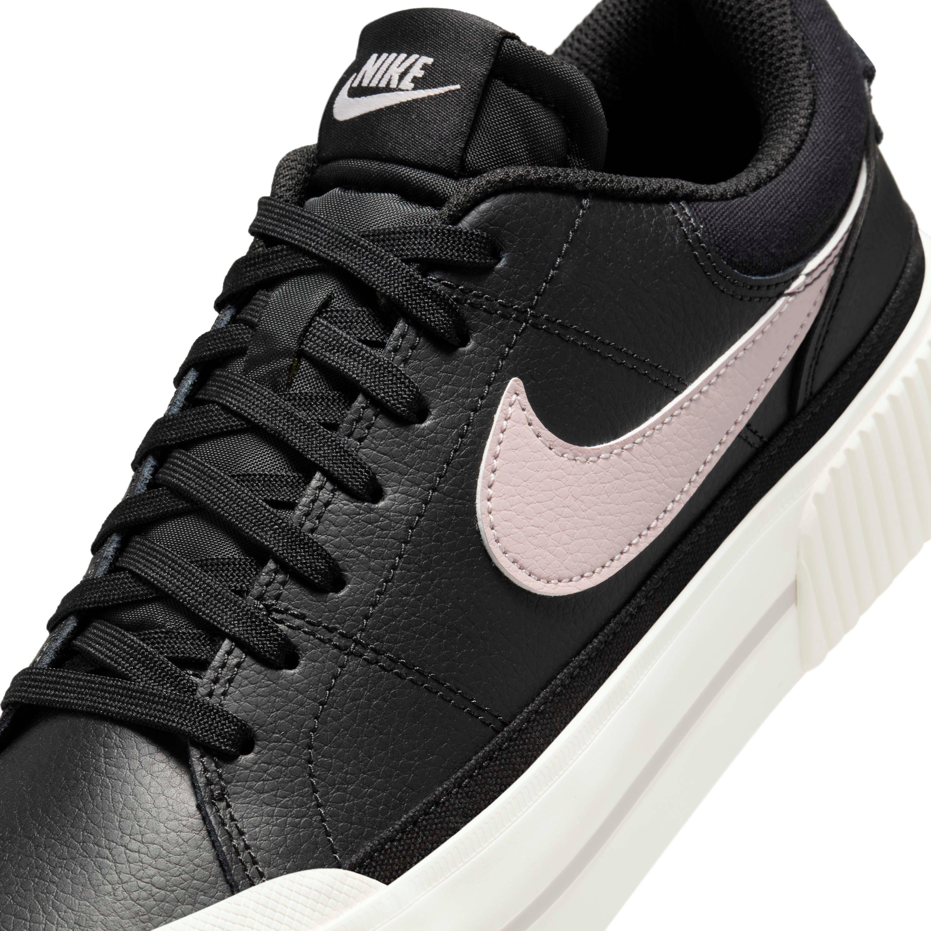 Nike Court Legacy Lift "Black/Sail/Platinum Violet" Women's Shoe - BLACK/SAIL/VIOLET Thumbnail View 7