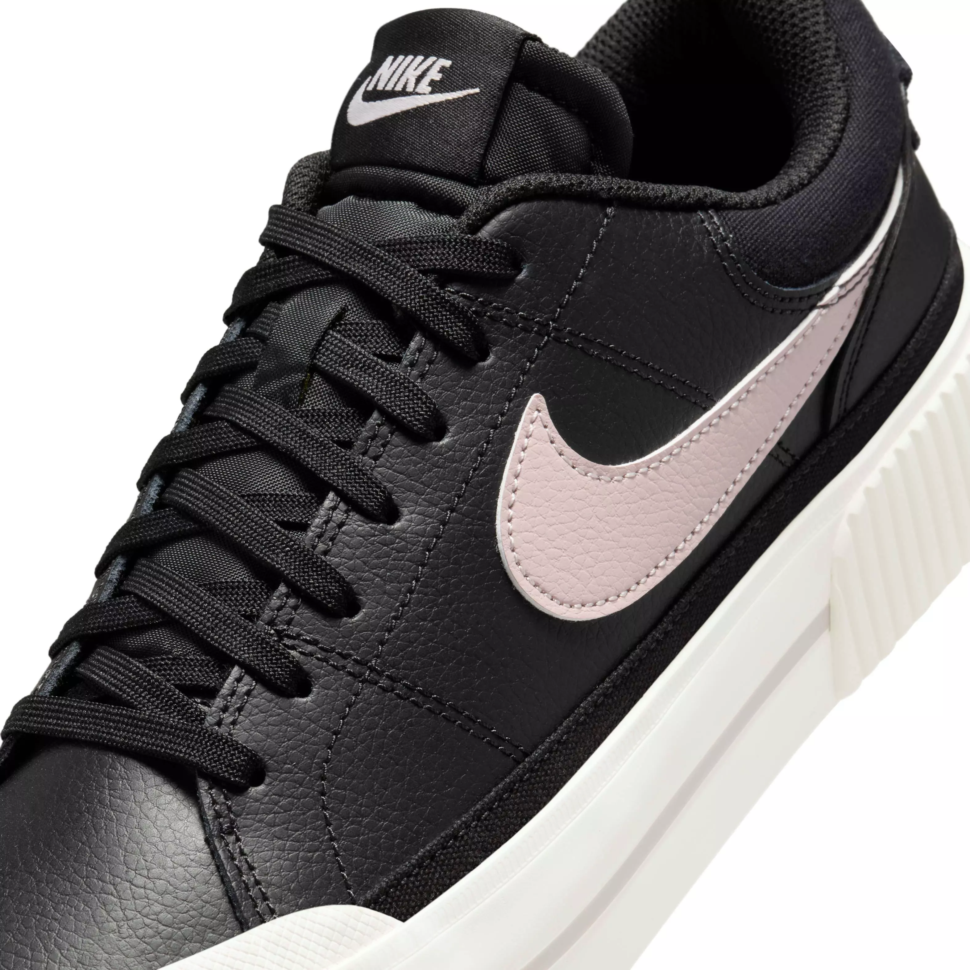 Nike Court Legacy Lift "Black/Sail/Platinum Violet" Women's Shoe - BLACK/SAIL/VIOLET