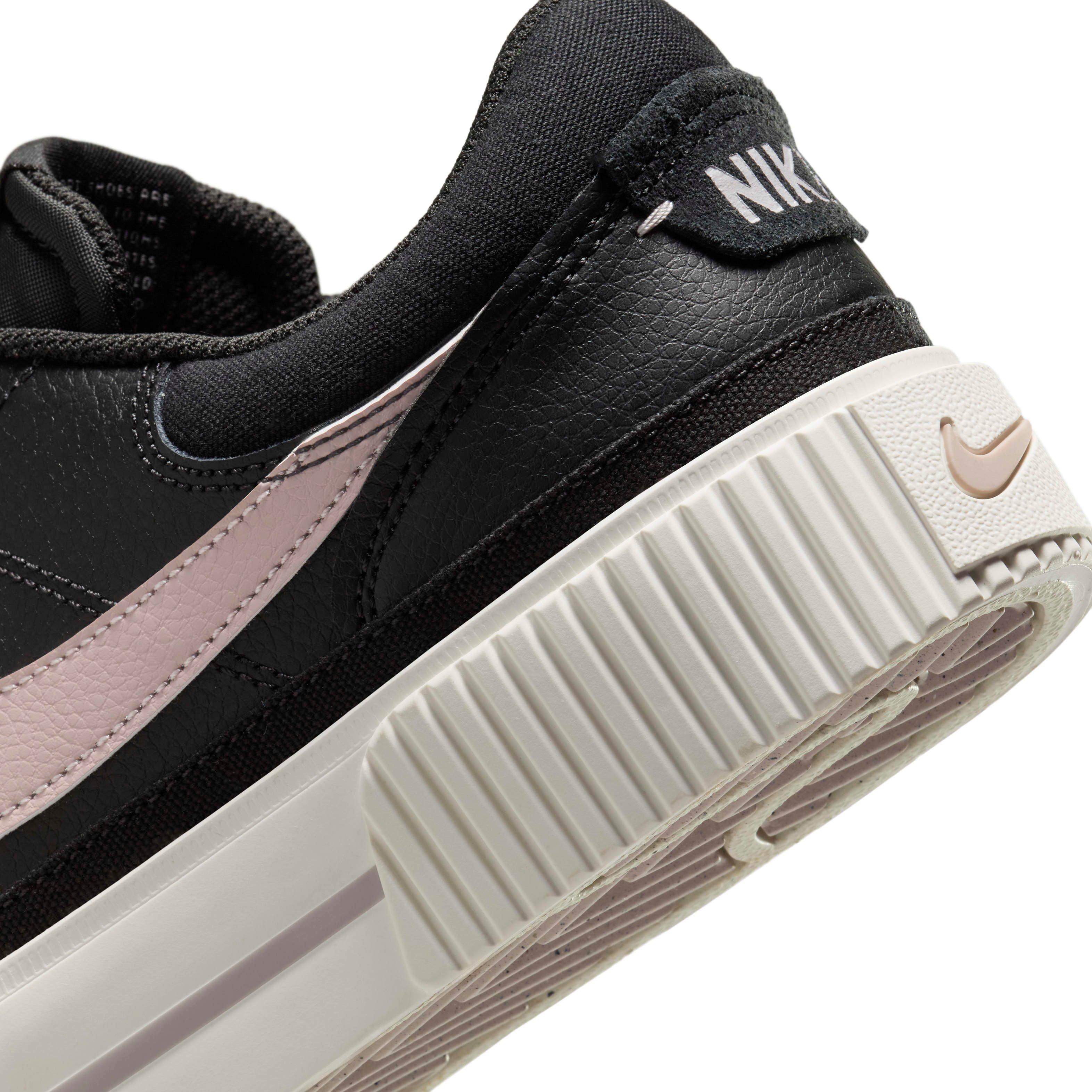 Nike Court Legacy Lift "Black/Sail/Platinum Violet" Women's Shoe - BLACK/SAIL/VIOLET Thumbnail View 8
