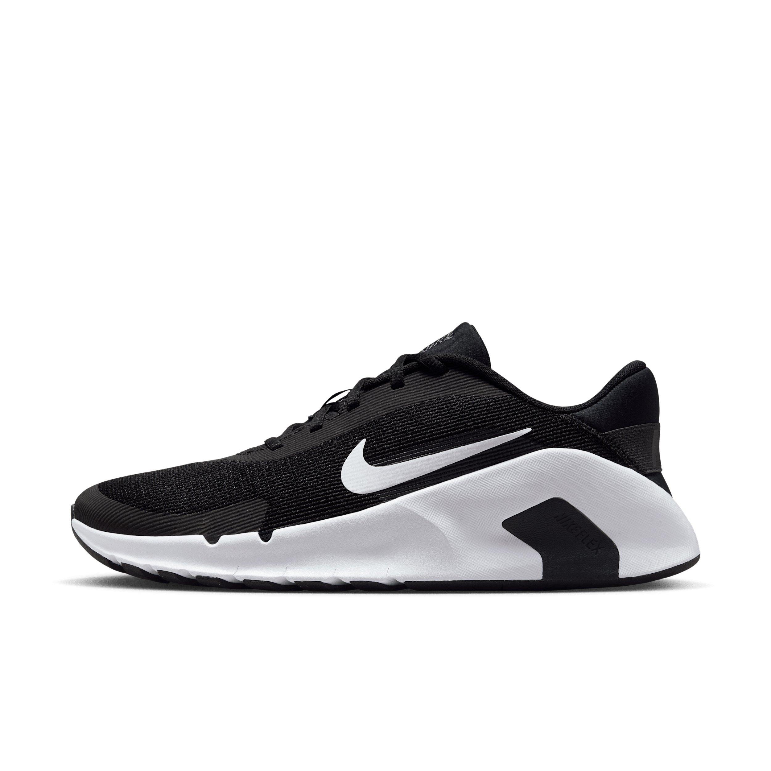 Nike Flex Train "Black/Anthracite/White" Men's Training Shoe - BLACK/ANTHRACITE/WHITE Thumbnail View 2