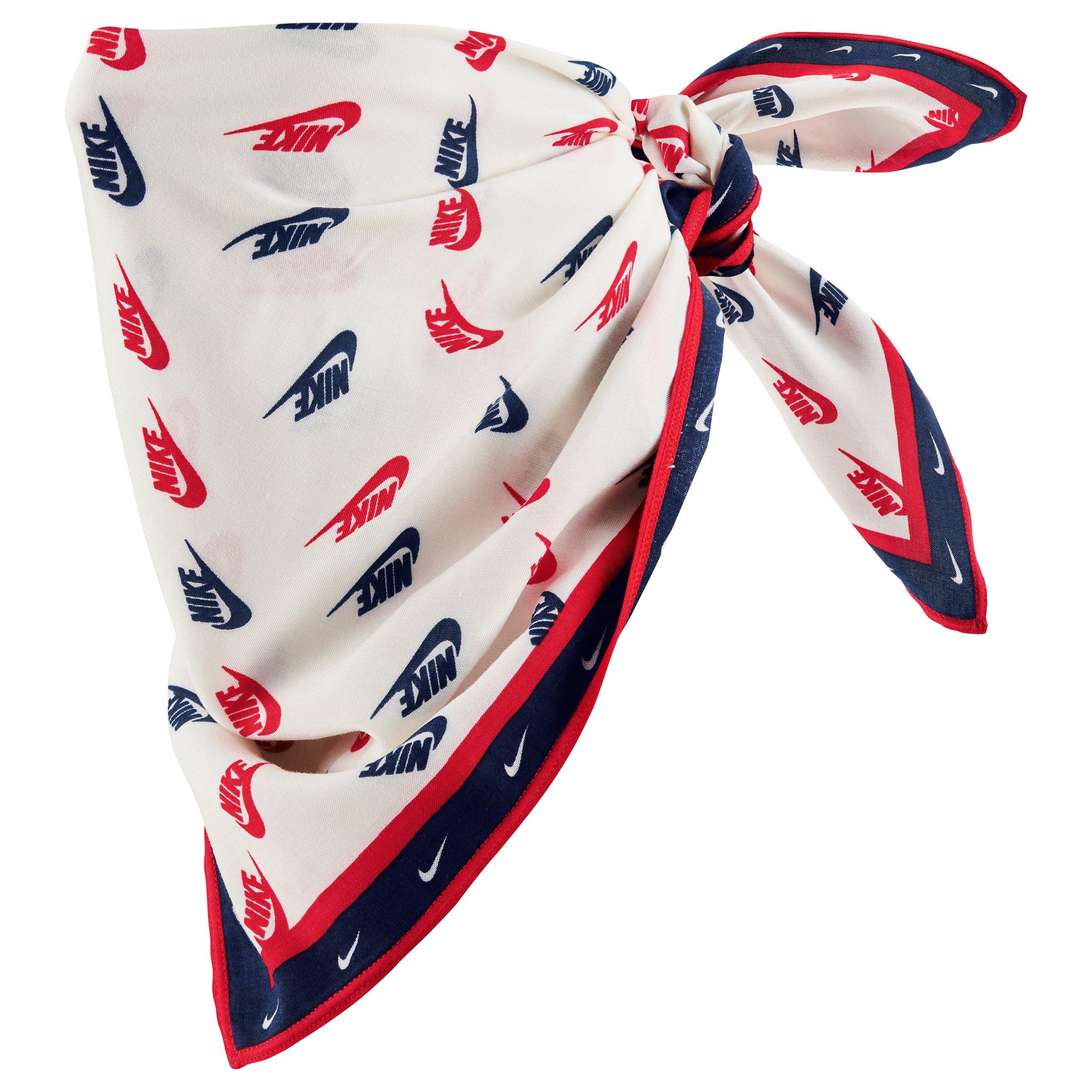 Nike Printed Cotton White/Red/Blue Bandana