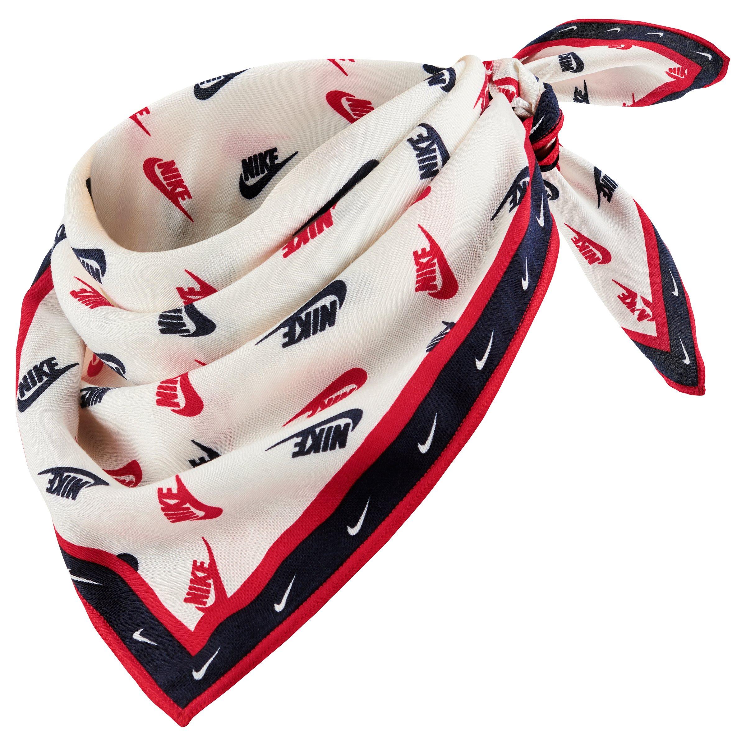 Nike Printed Cotton White/Red/Blue Bandana