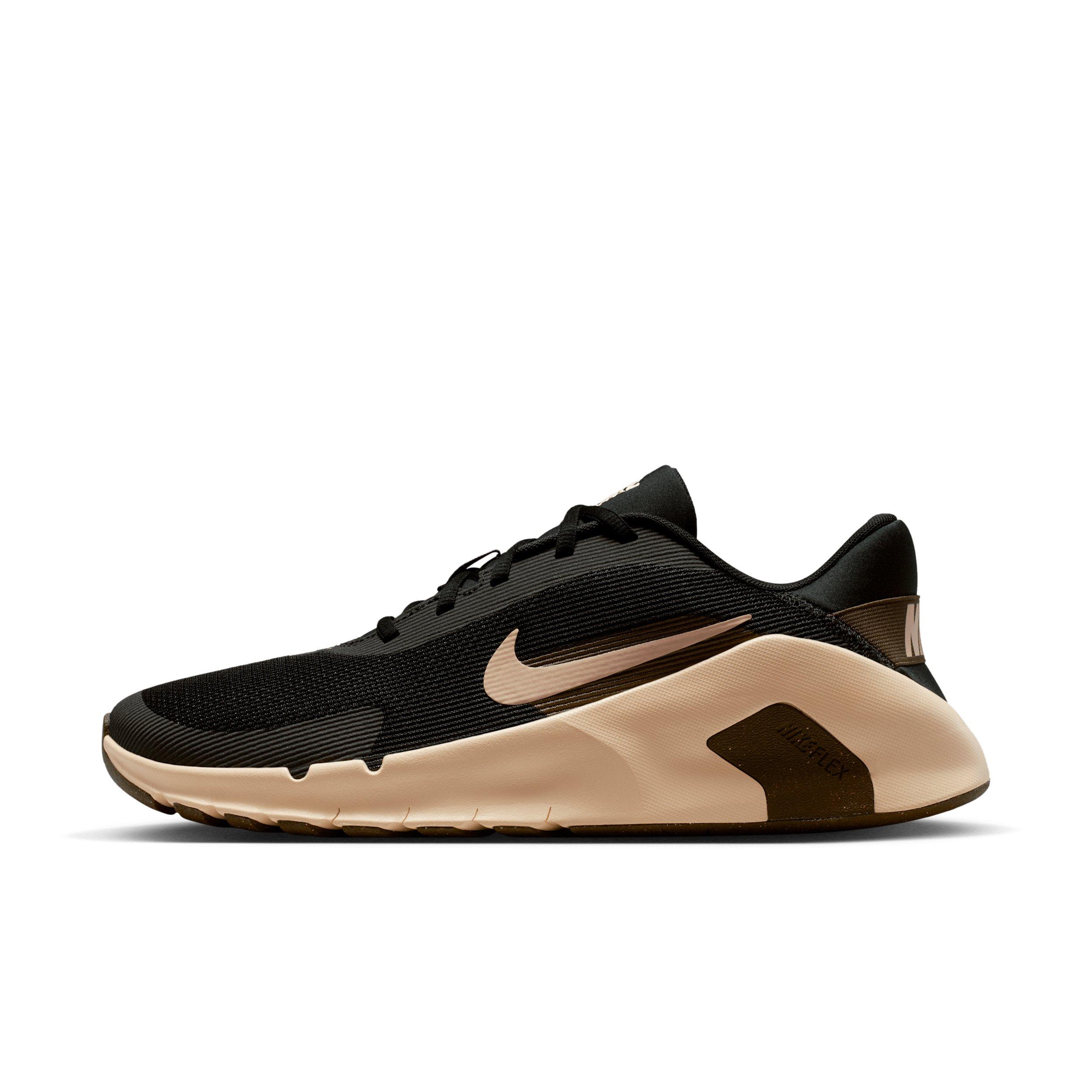 Nike Flex Train "Black/Light Khaki/Dark Hazel/Light Khaki" Men's Training Shoe - BLACK/LT KHAKI/DK HAZEL/LT KHAKI Thumbnail View 2