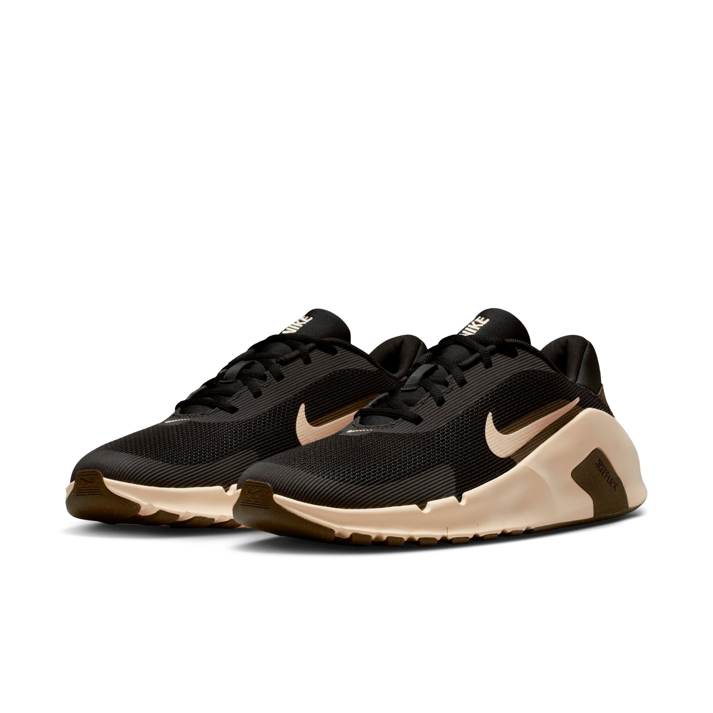 Nike Flex Train "Black/Light Khaki/Dark Hazel/Light Khaki" Men's Training Shoe - BLACK/LT KHAKI/DK HAZEL/LT KHAKI Thumbnail View 3