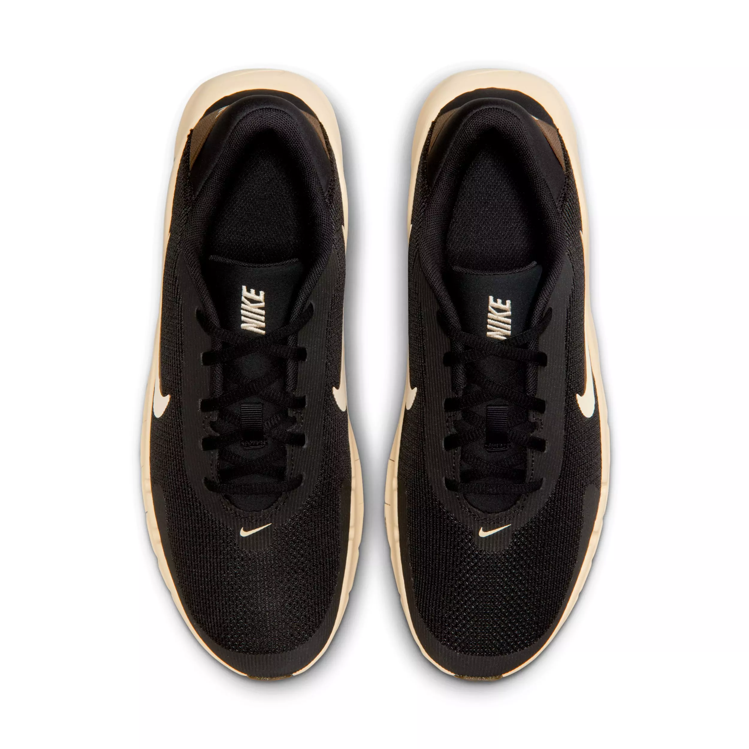 Nike Flex Train "Black/Light Khaki/Dark Hazel/Light Khaki" Men's Training Shoe - BLACK/LT KHAKI/DK HAZEL/LT KHAKI