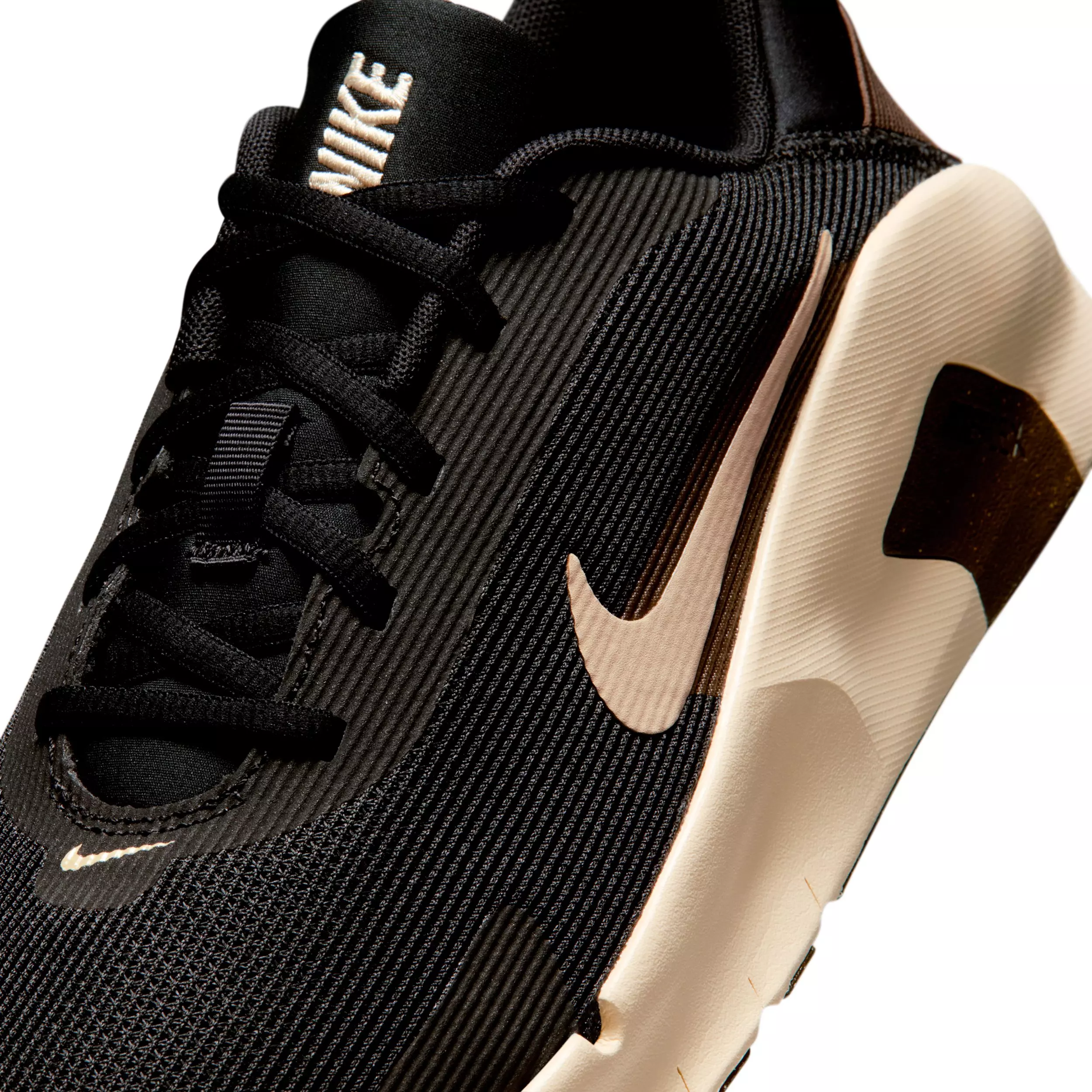 Nike Flex Train "Black/Light Khaki/Dark Hazel/Light Khaki" Men's Training Shoe - BLACK/LT KHAKI/DK HAZEL/LT KHAKI