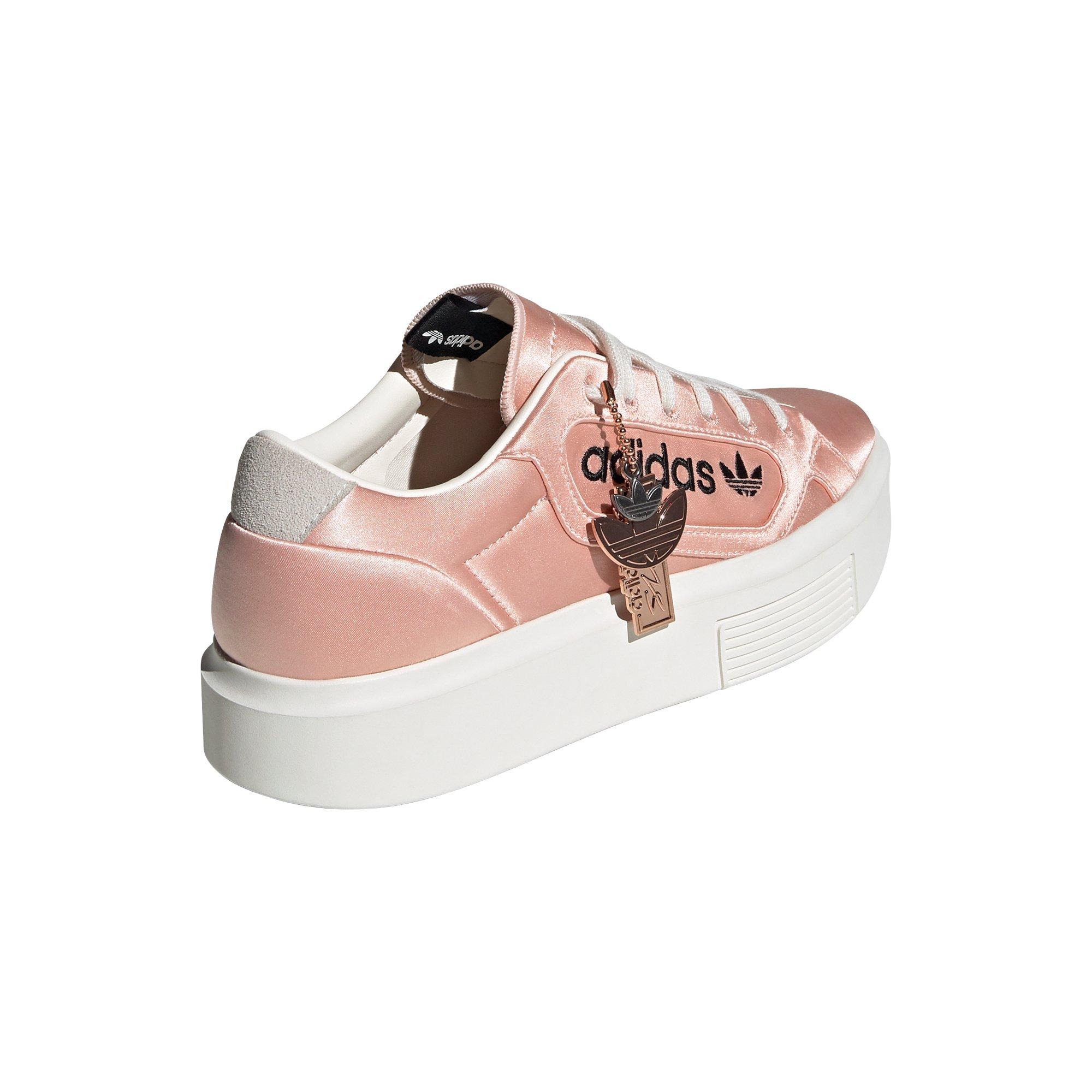 adidas sleek super white pink