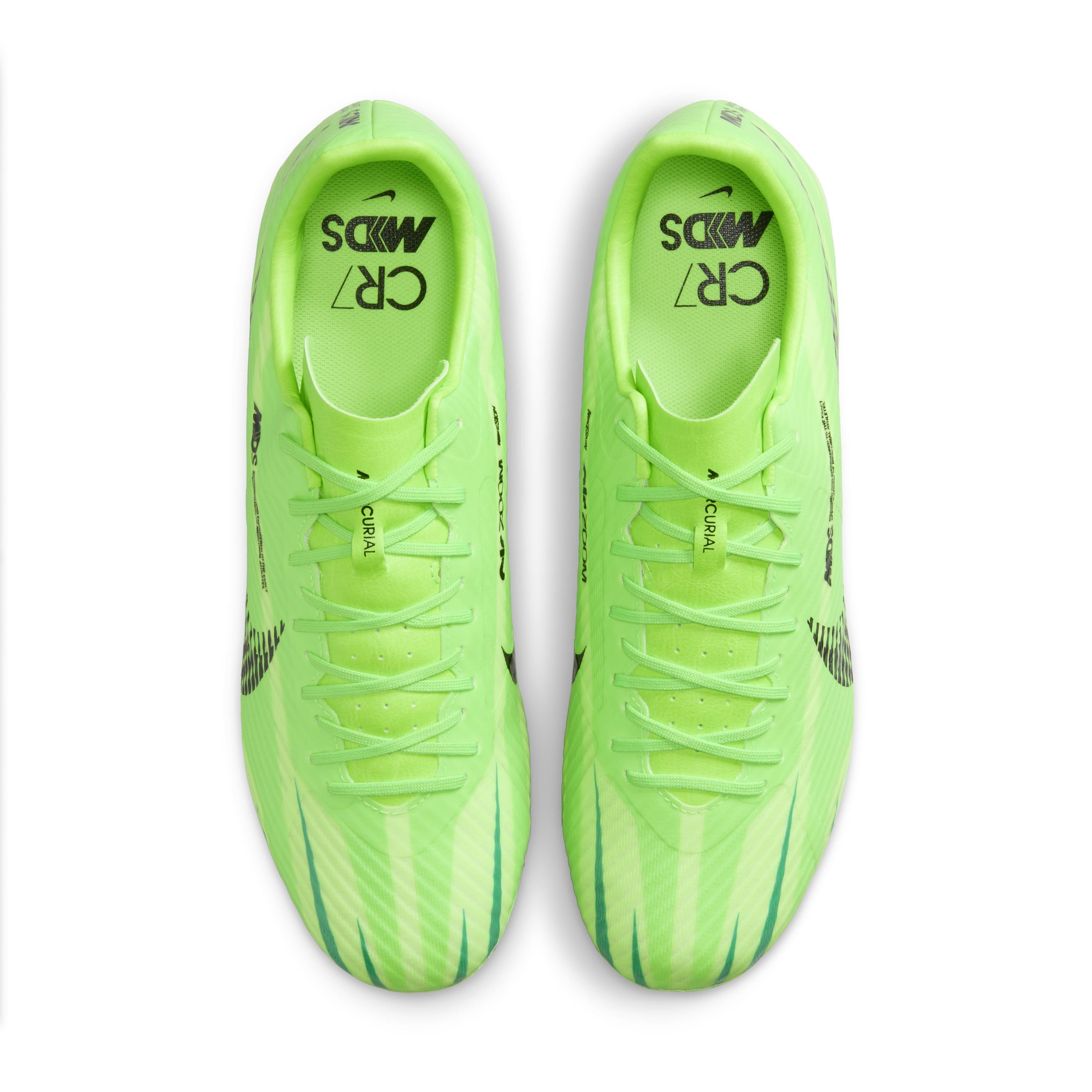Nike Vapor 15 Academy Mercurial Dream Speed MG "Green Strike/Stadium Green/Black" Men's Soccer Cleat - GREEN/GREEN/BLACK Thumbnail View 4