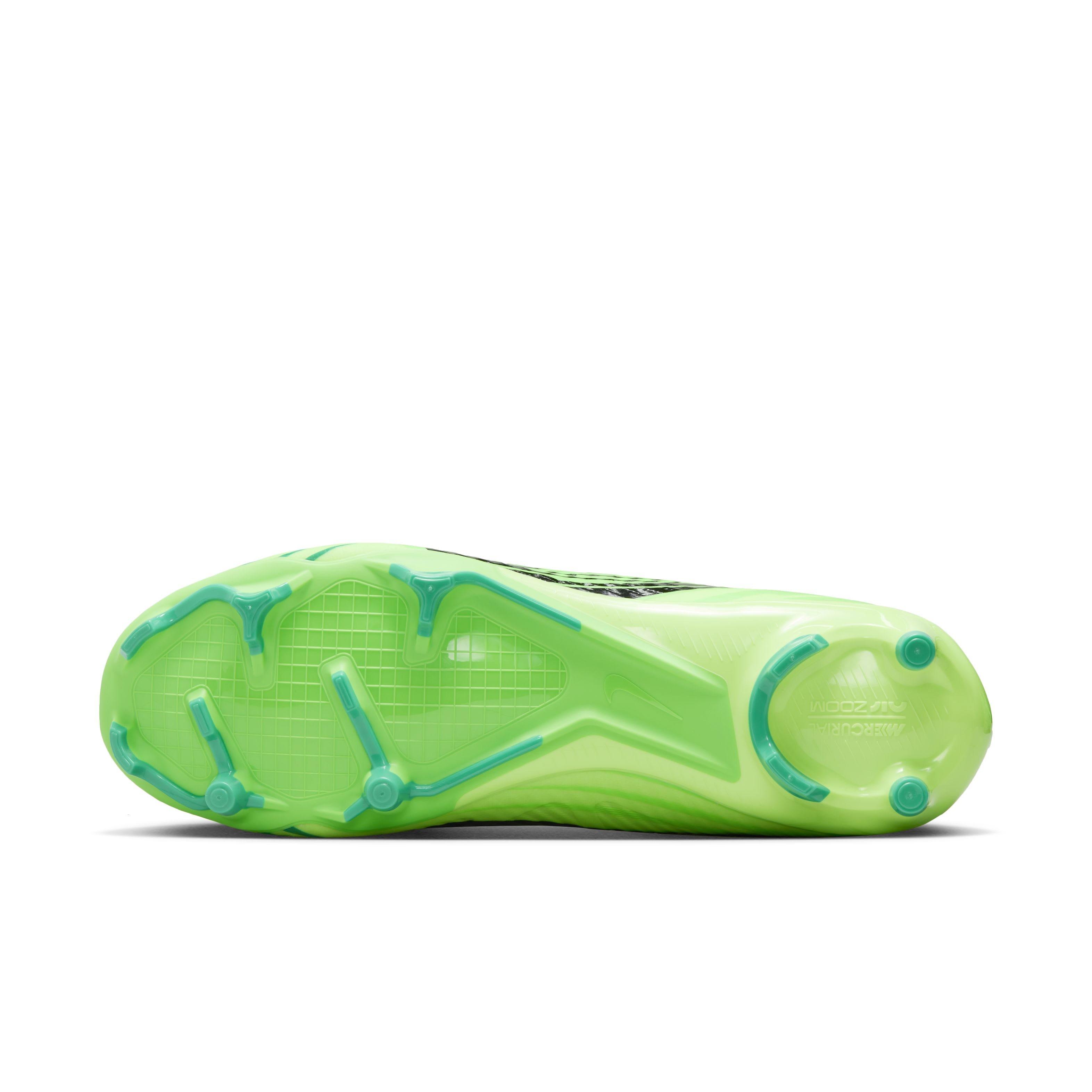 Nike Vapor 15 Academy Mercurial Dream Speed MG "Green Strike/Stadium Green/Black" Men's Soccer Cleat - GREEN/GREEN/BLACK Thumbnail View 6