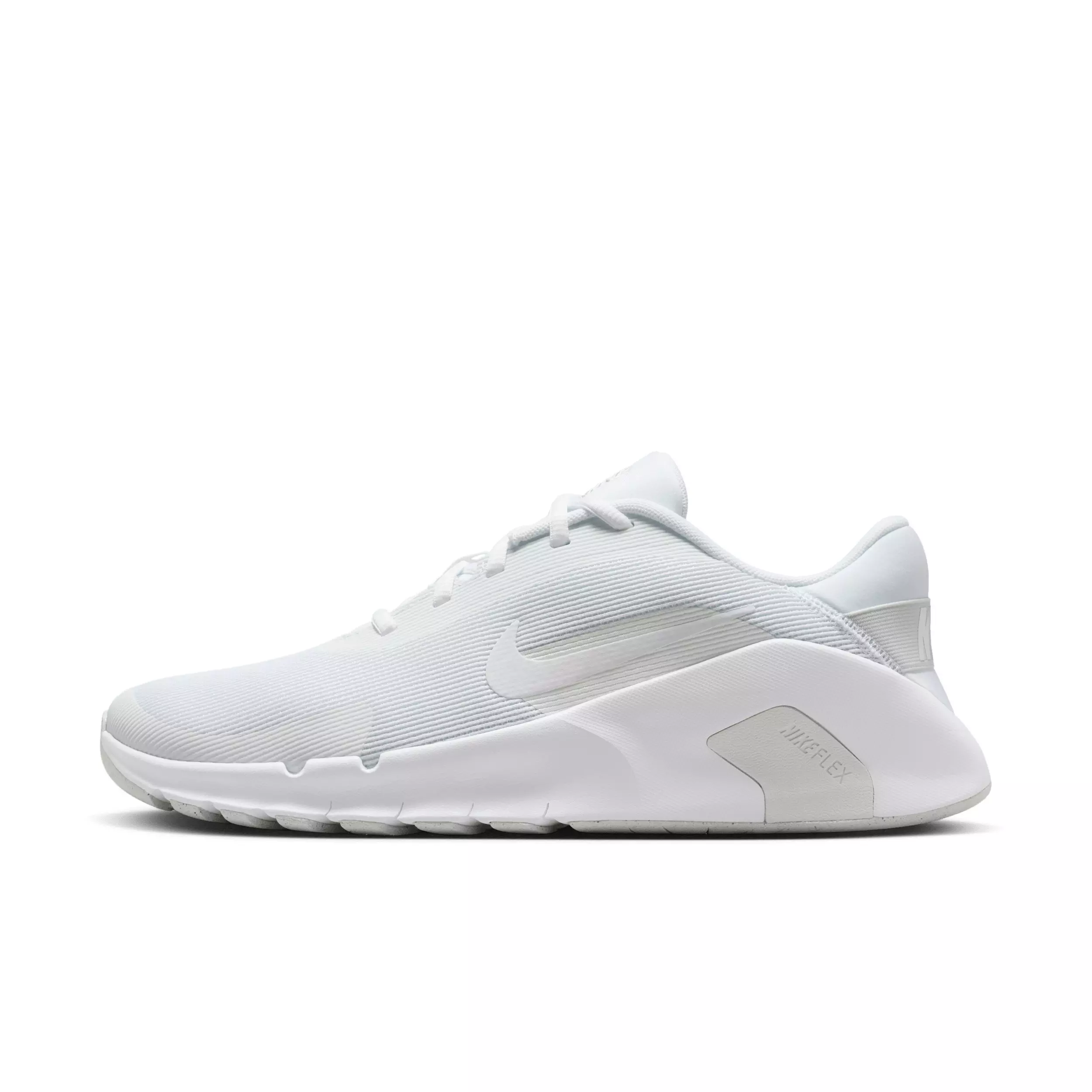 Nike Flex Train "White/Photon Dust/White" Men's Training Shoe - WHITE/DUST/WHITE