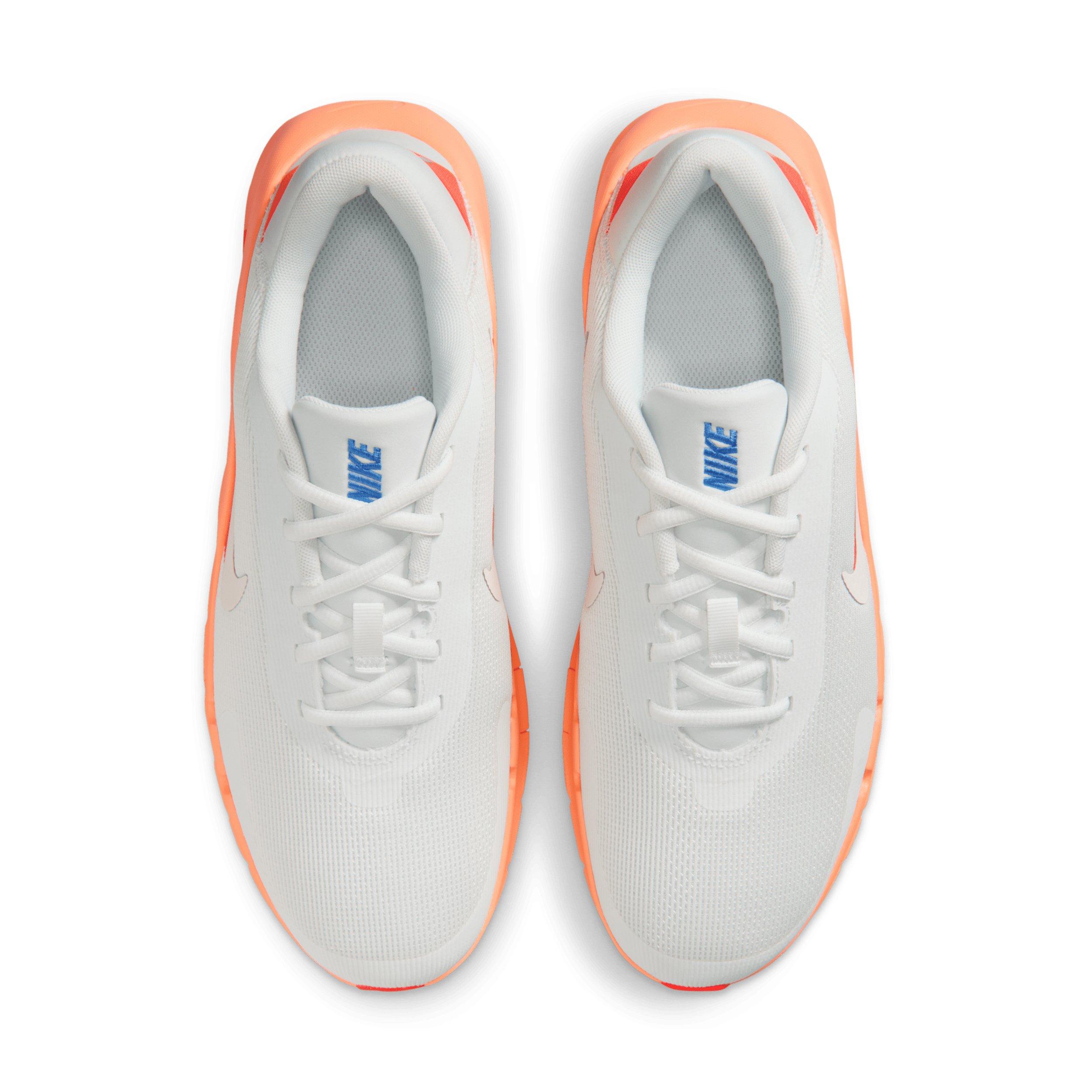 Nike Flex Train "Summit White/Orange Pulse/Hot Lava/Phantom" Men's Training Shoe - WHITE/ORANGE/LAVA/PHANTOM Thumbnail View 4