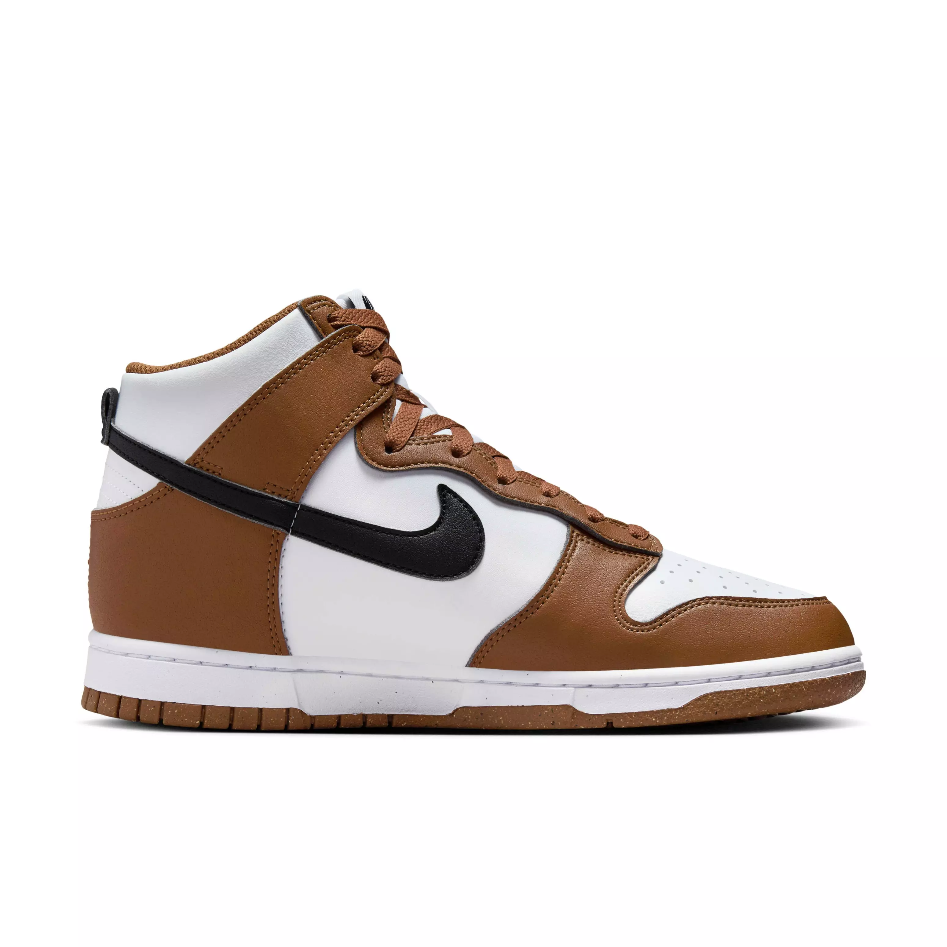Nike Dunk High Next Nature "Light British Tan/White/Black" Women's Shoe - LT TAN/WHITE/BLACK