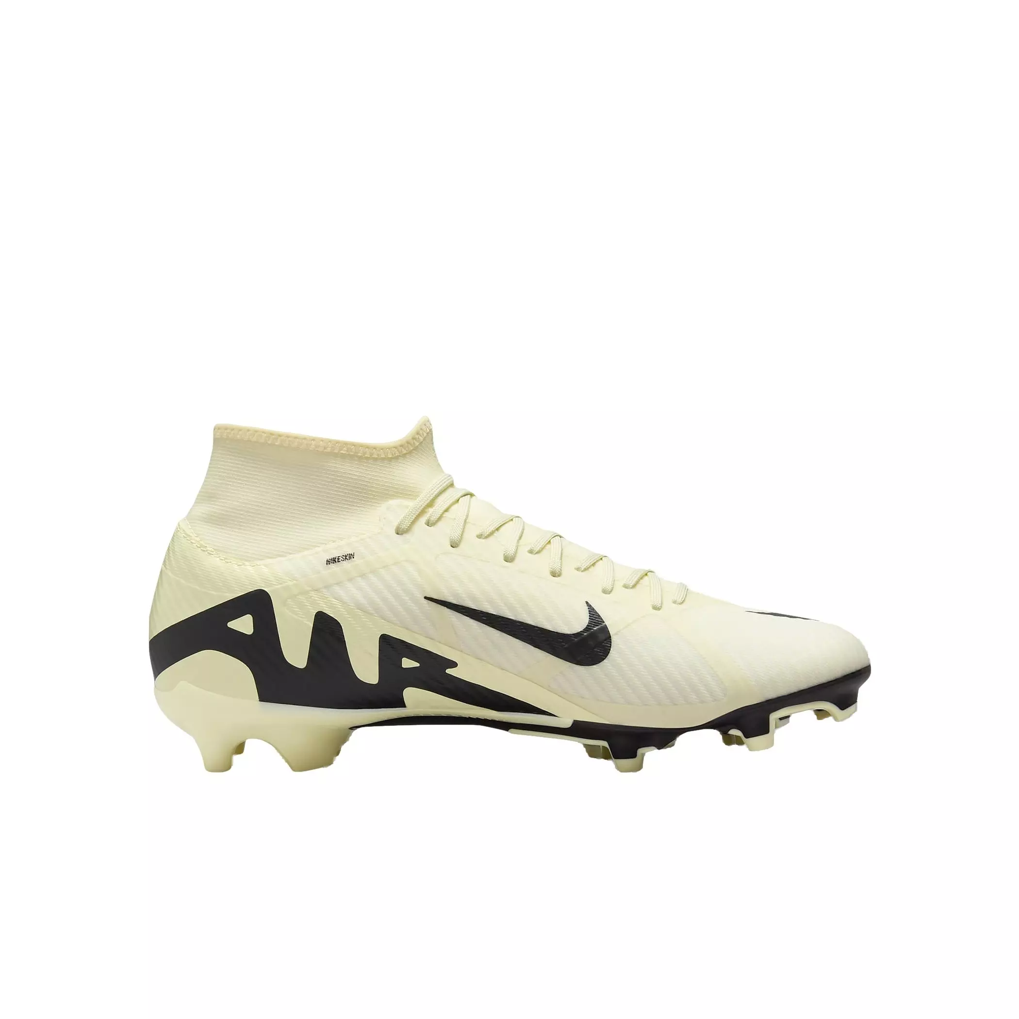Nike Mercurial Superfly 9 Academy Multi "Lemonade/Black" Grade School Kids' Soccer Cleat - LEMONADE/BLACK