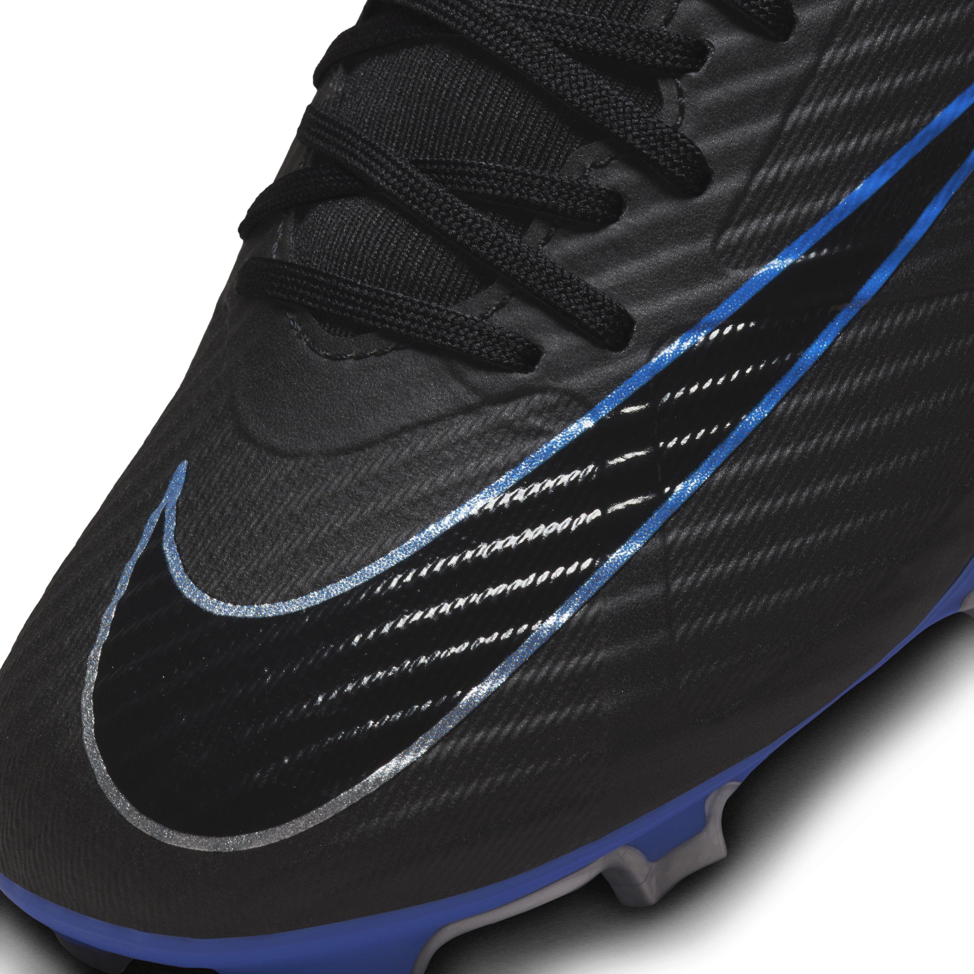 Nike Mercurial Superfly 9 Academy Multi "Black/Hyper Royal/Chrome" Men's Soccer Cleat - BLACK/ROYAL/CHROME Thumbnail View 8