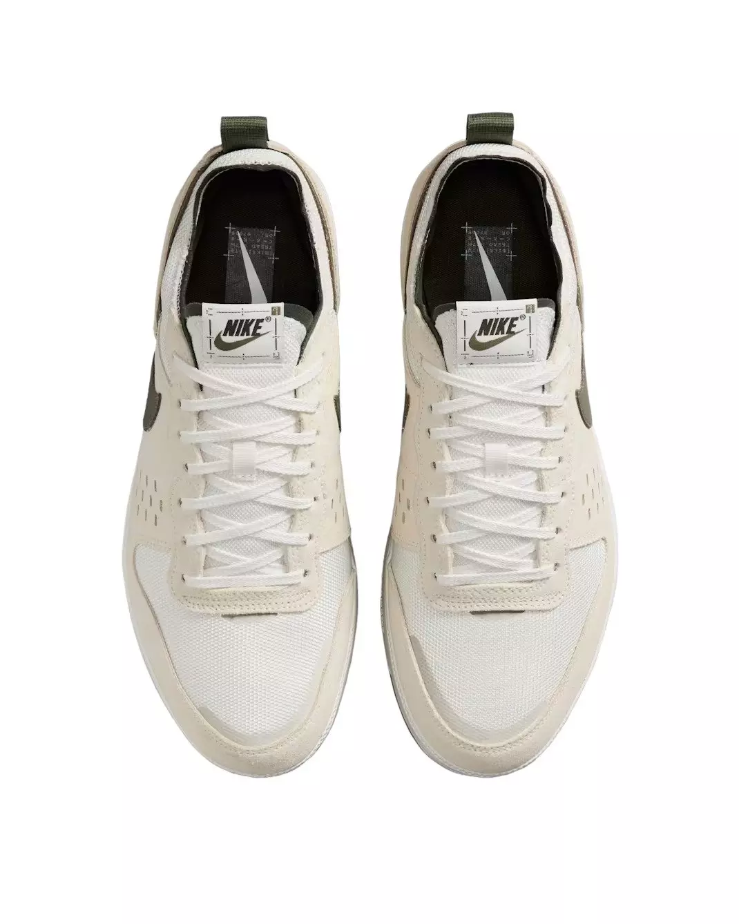 Nike C1TY "Coconut Milk/Sail/Sequoia/Medium Olive" Men's Shoe - WHITE/OLIVE