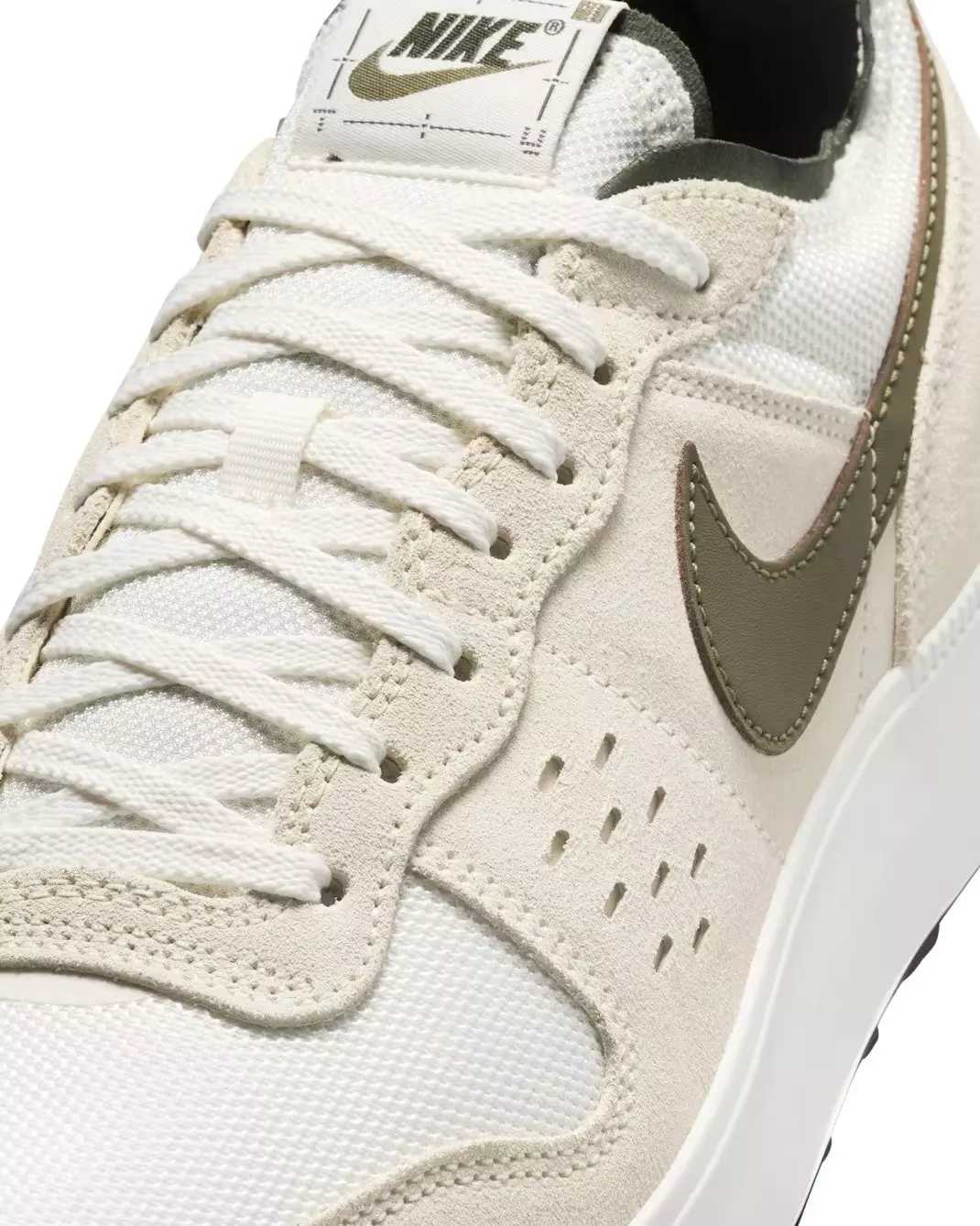 Nike C1TY "Coconut Milk/Sail/Sequoia/Medium Olive" Men's Shoe - WHITE/OLIVE