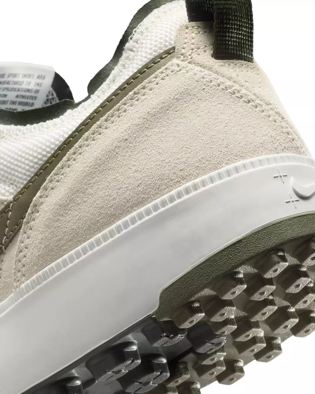 Nike C1TY "Coconut Milk/Sail/Sequoia/Medium Olive" Men's Shoe - WHITE/OLIVE