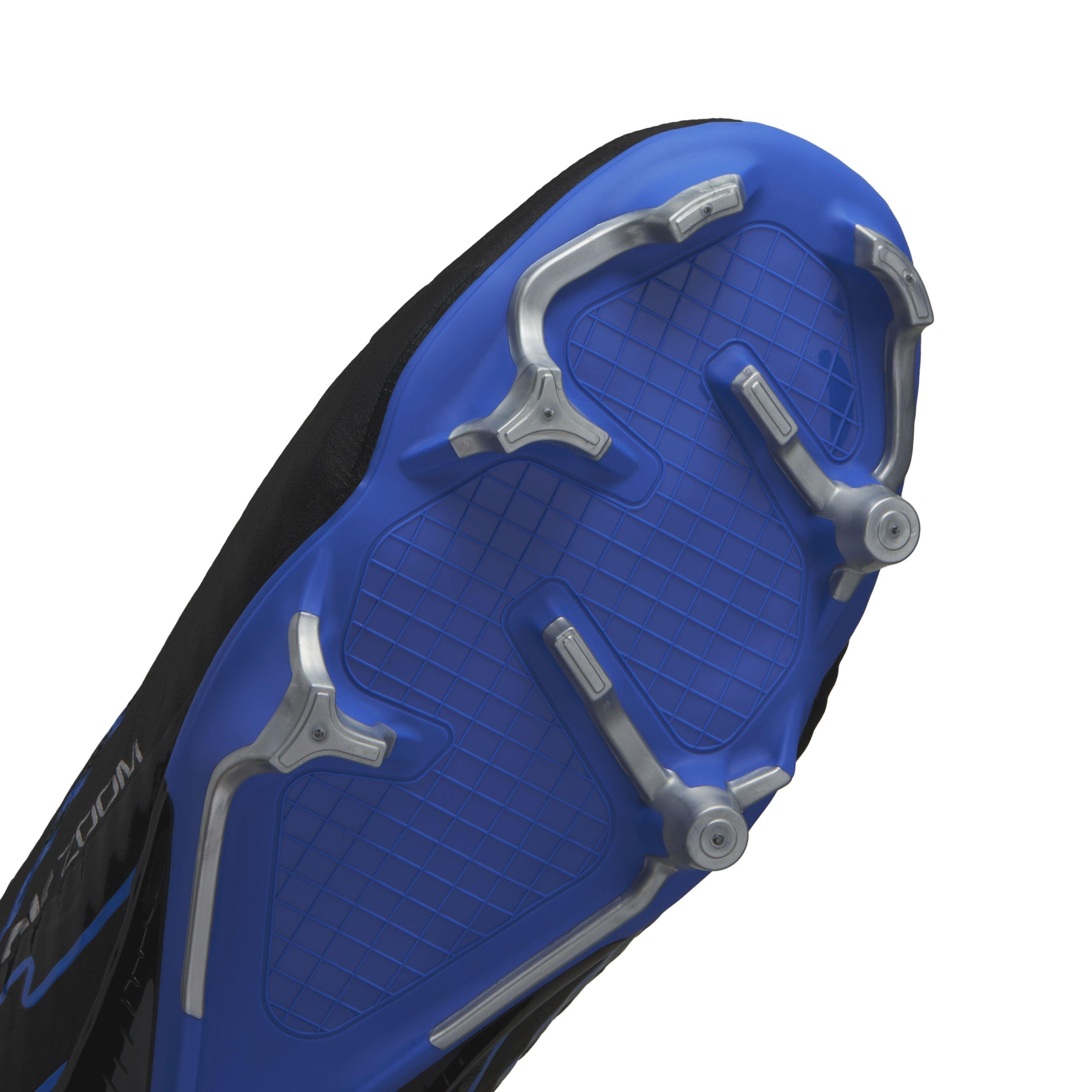 Nike Mercurial Superfly 9 Academy Multi Grade School Kids' "Black/Hyper Royal/Chrome" Soccer Cleat