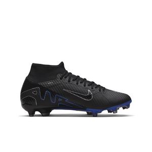 Nike Mercurial Superfly 9 Academy Multi "Black/Hyper Royal/Chrome" Grade School Kids' Soccer Cleat