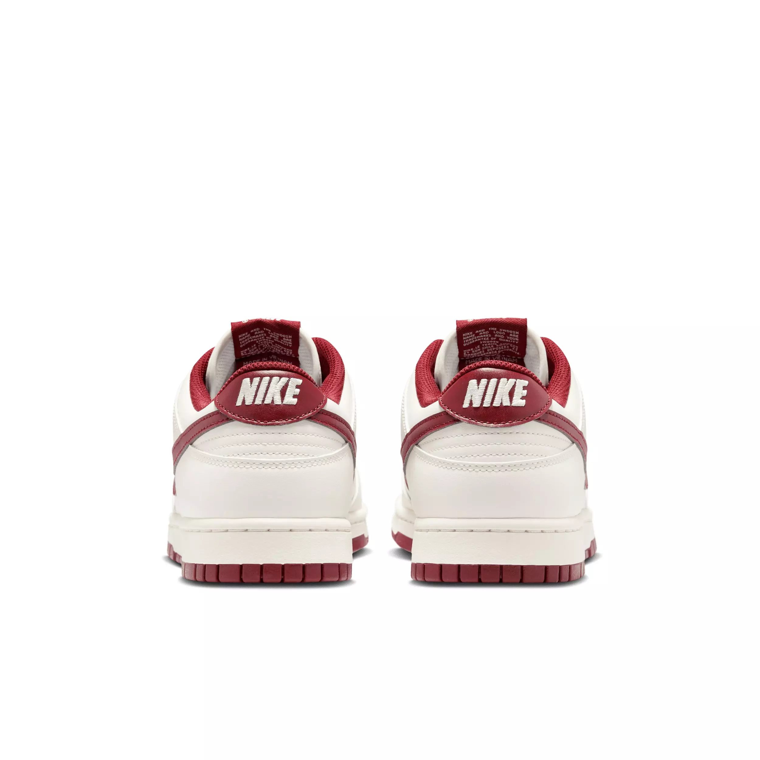 Nike Dunk Low Retro "Phantom/Phantom/Team Red" Men's Shoe - PHANTOM/PHANTOM/RED