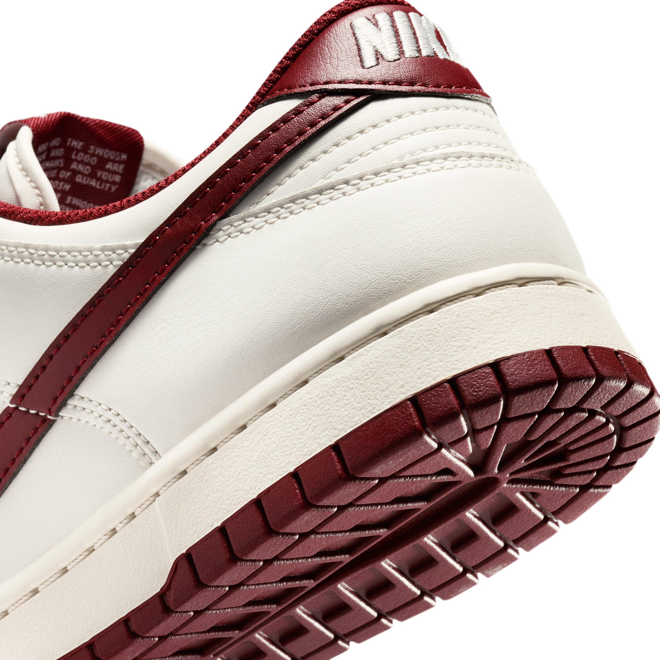 Nike Dunk Low Retro "Phantom/Phantom/Team Red" Men's Shoe - PHANTOM/PHANTOM/RED Thumbnail View 8