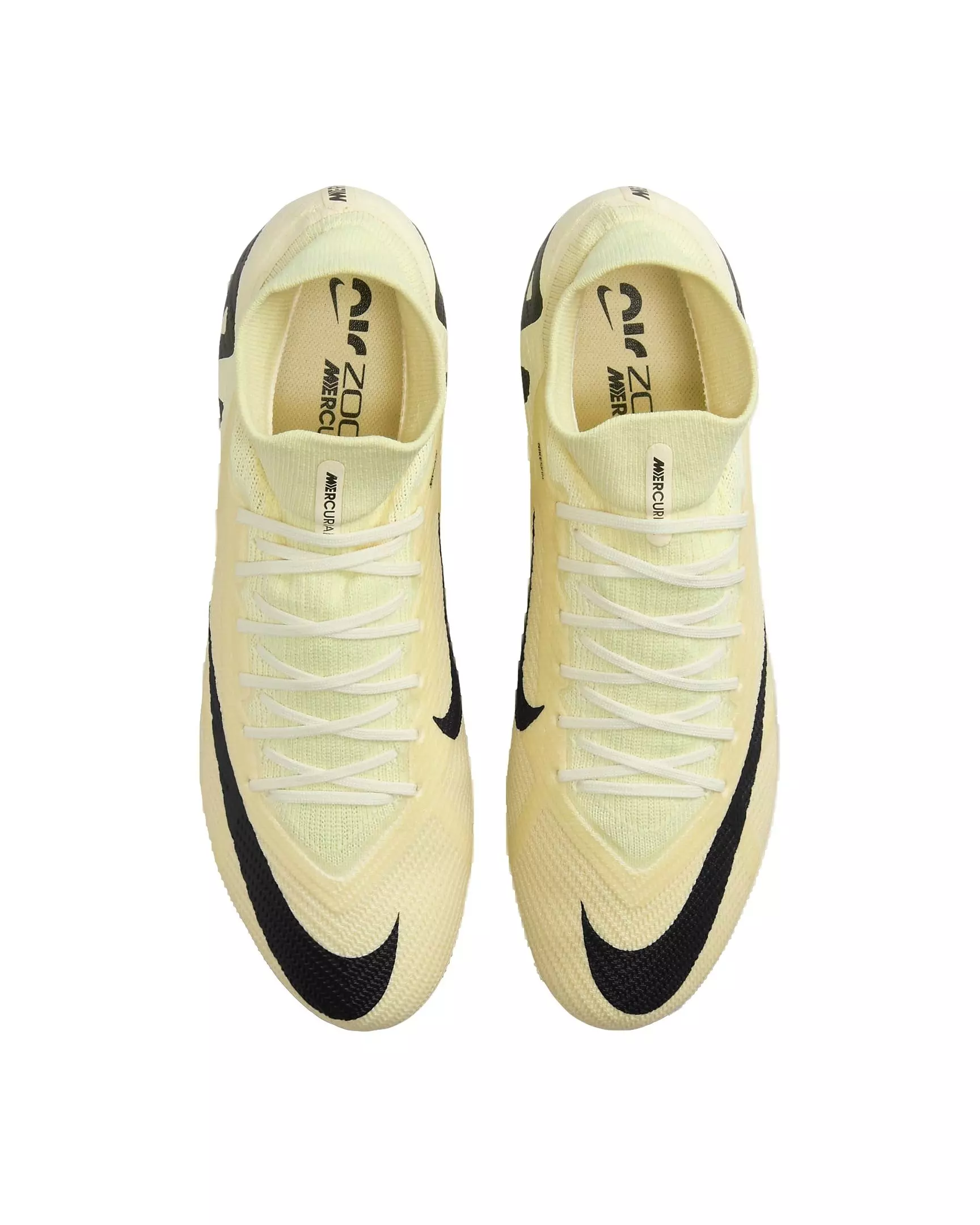 Nike Mercurial Superfly 9 Pro Firm Ground "Lemonade/Black" Men's Soccer Cleat - LEMONADE/BLACK