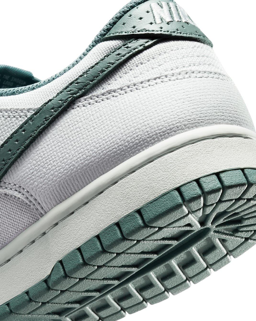 Nike Dunk Low Retro "Pure Platinum/Mineral Slate" Men's Shoe - PLATINUM/SLATE Thumbnail View 8