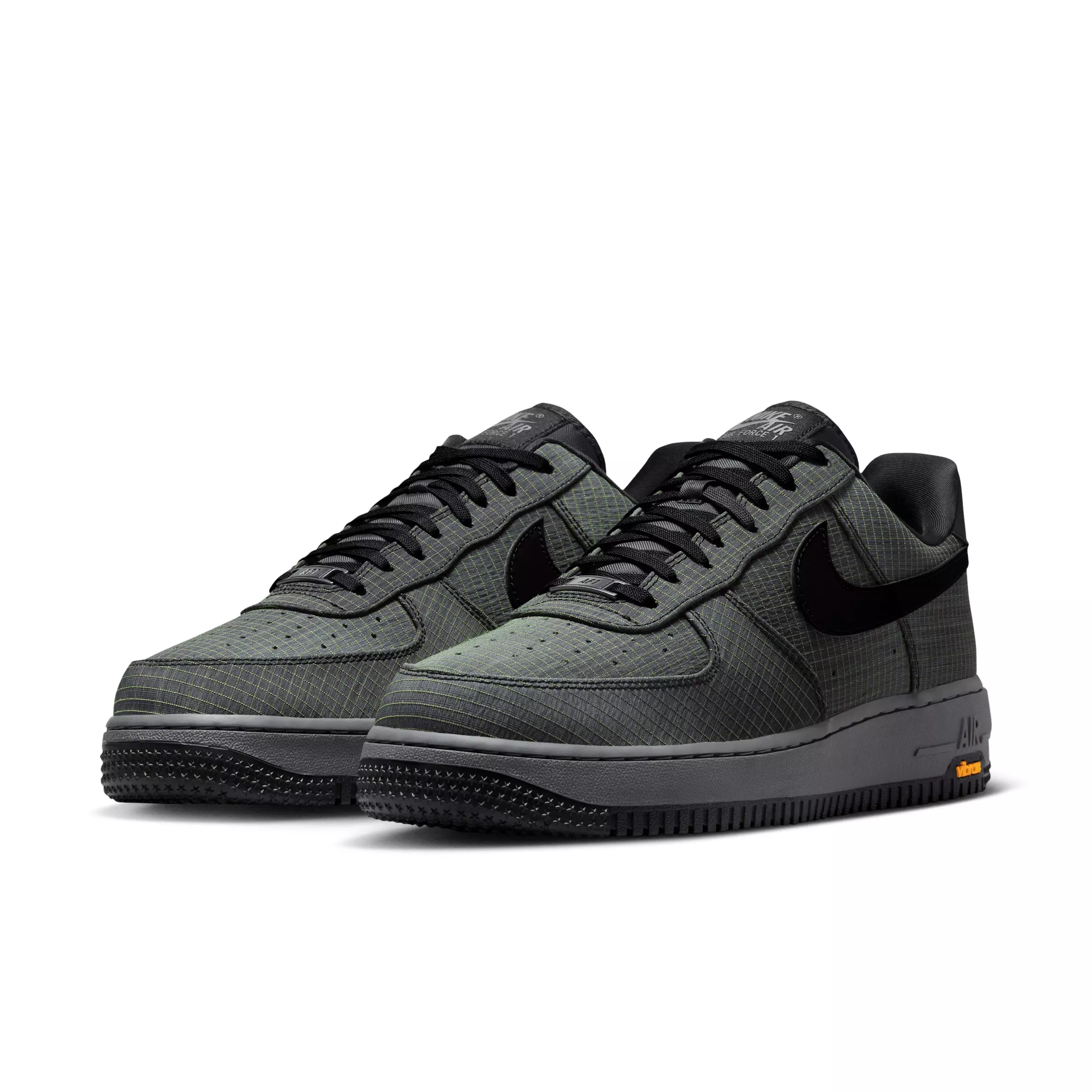 Nike Air Force 1 '07 Vibram "Pencil Point/Off Noir/Speed Yellow/Black" Men's Shoe - PENCIL/OFF NOIR/YELLOW/BLACK