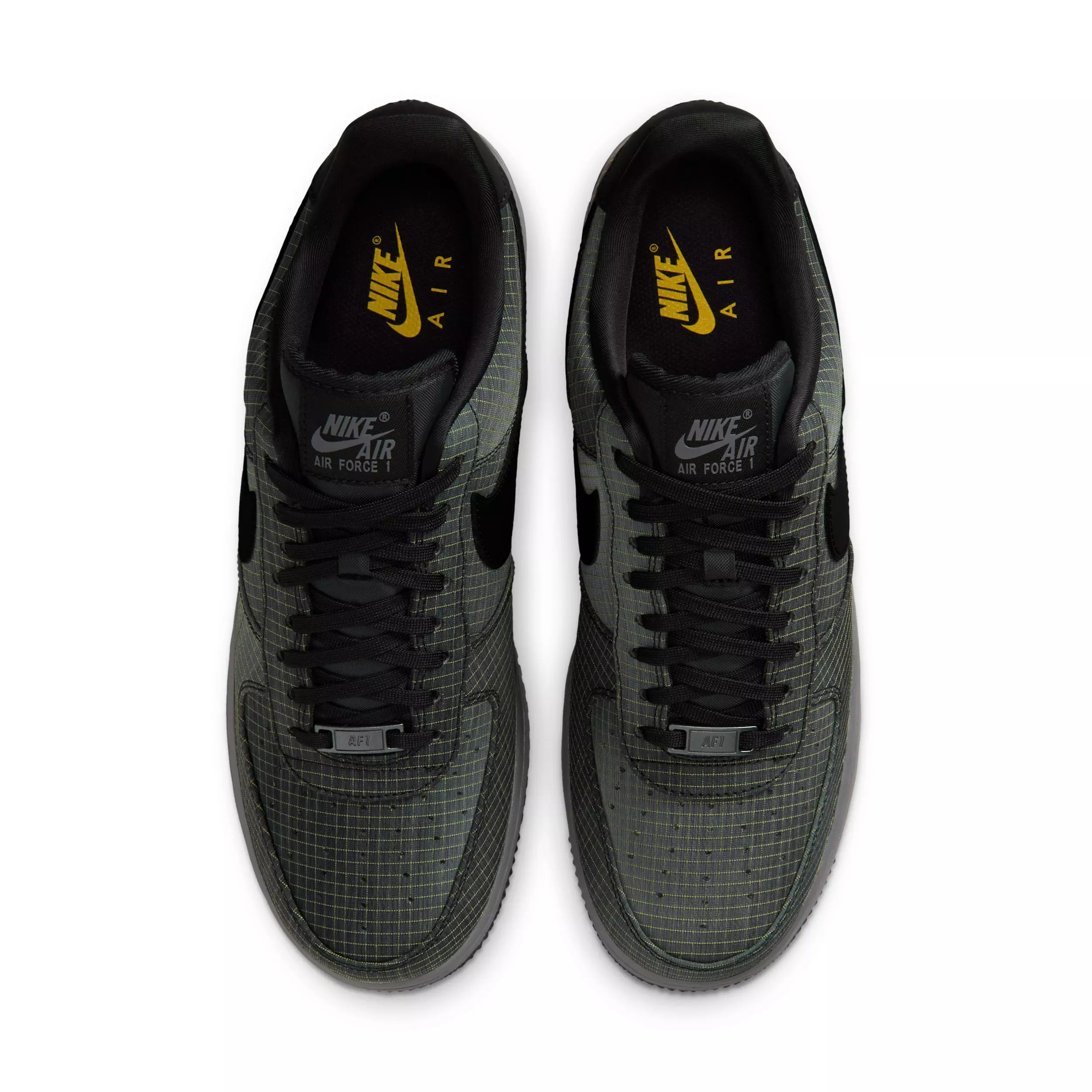 Nike Air Force 1 '07 Vibram "Pencil Point/Off Noir/Speed Yellow/Black" Men's Shoe - PENCIL/OFF NOIR/YELLOW/BLACK