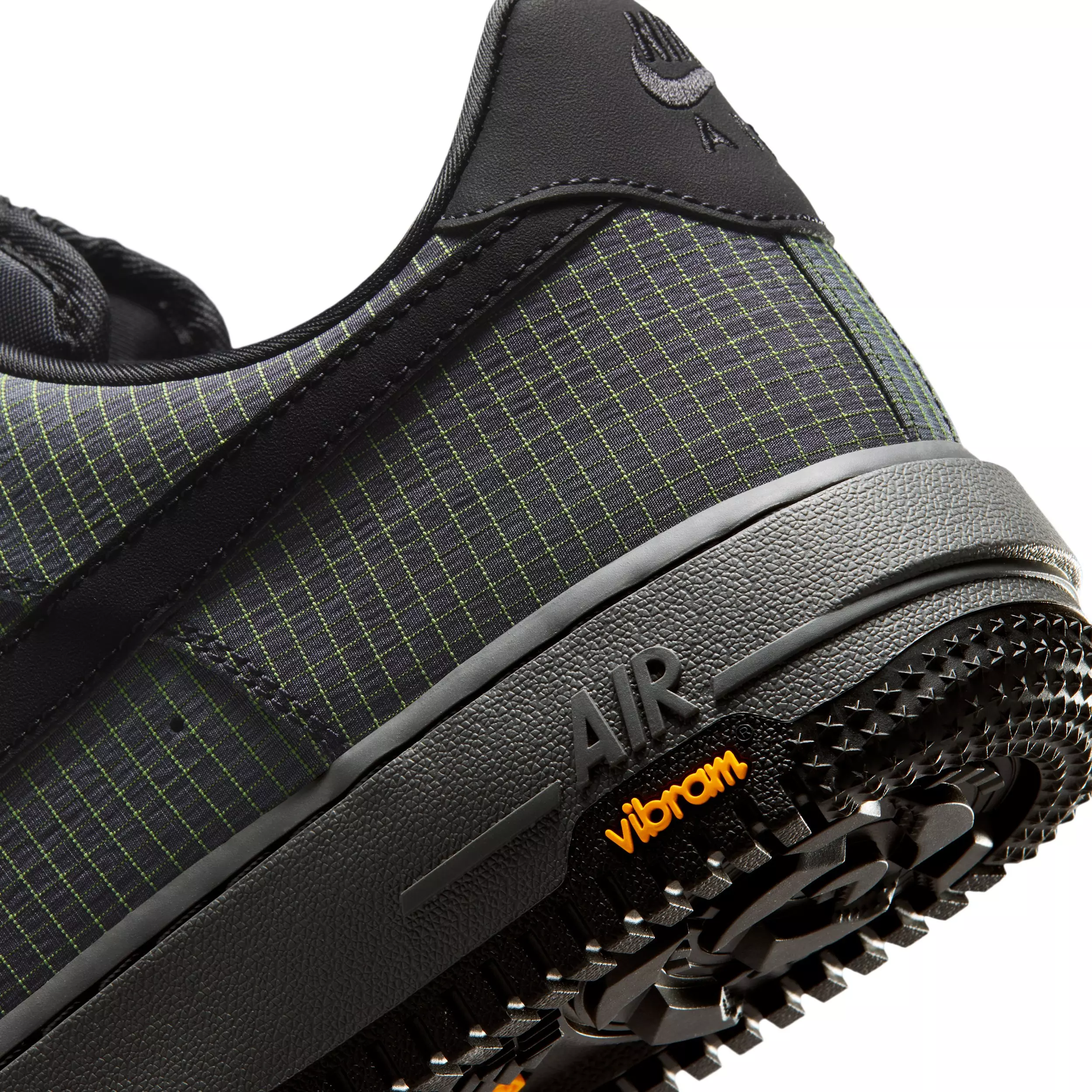 Nike Air Force 1 '07 Vibram "Pencil Point/Off Noir/Speed Yellow/Black" Men's Shoe - PENCIL/OFF NOIR/YELLOW/BLACK