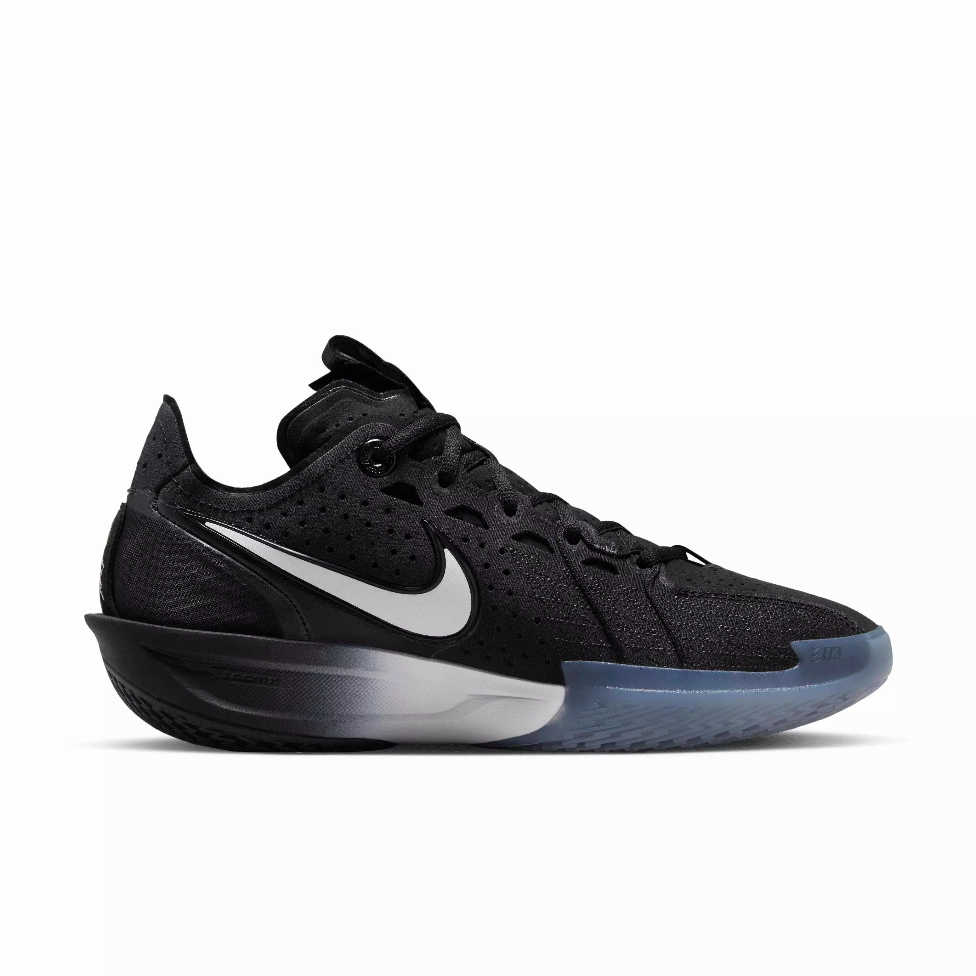 Nike G.T. Cut 3 "Black/Iron Grey/Dark Smoke Grey/White" Women's Basketball Shoe - BLACK/GREY/DK GREY/WHITE