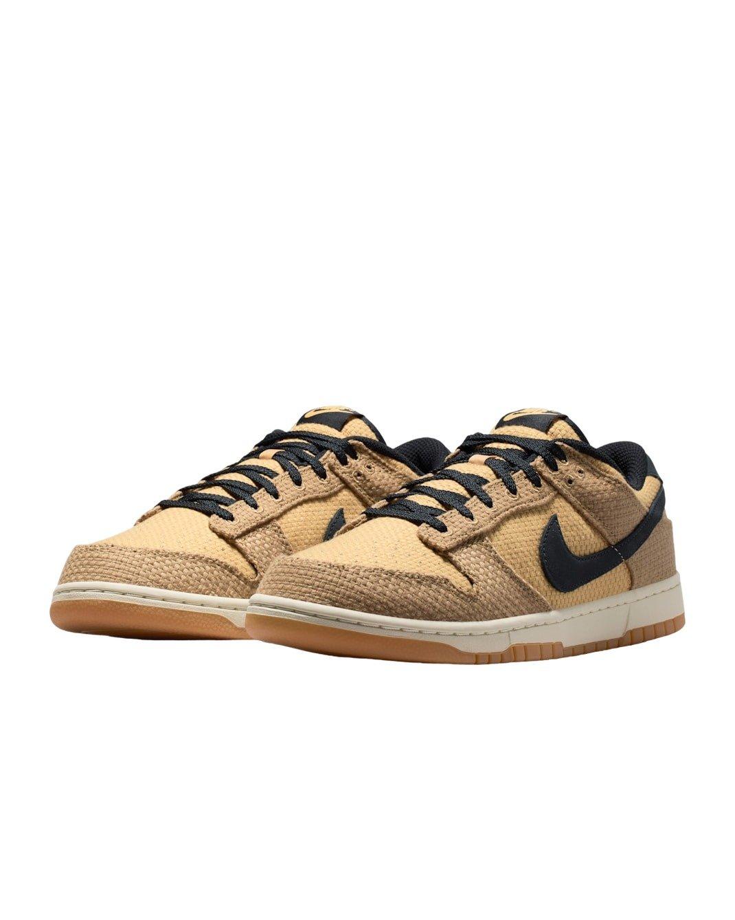 Nike Dunk Low Retro SE "Filbert/Twine/Coconut Milk/Black" Men's Shoe - FILBERT/TWINE/MILK/BLACK Thumbnail View 3