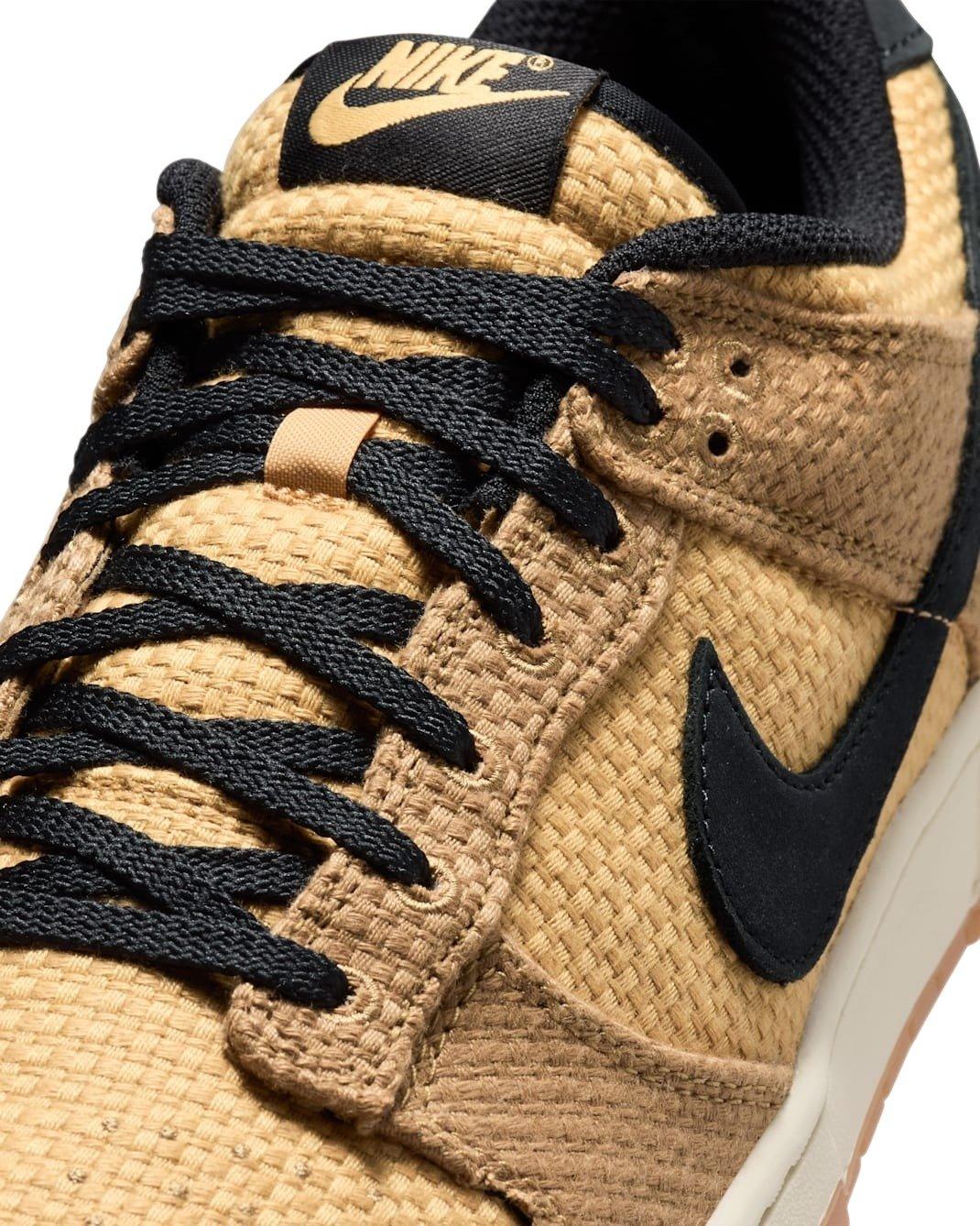 Nike Dunk Low Retro SE "Filbert/Twine/Coconut Milk/Black" Men's Shoe - FILBERT/TWINE/MILK/BLACK Thumbnail View 7