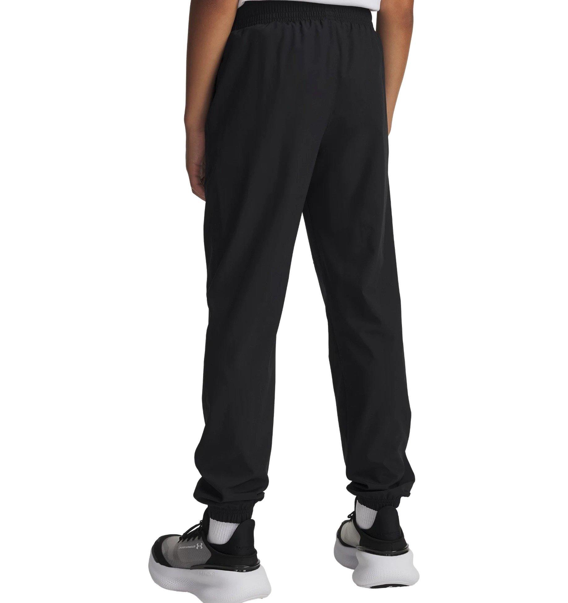 Under Armour Big Boys' Unstoppable Woven Joggers - Black - BLACK Thumbnail View 2