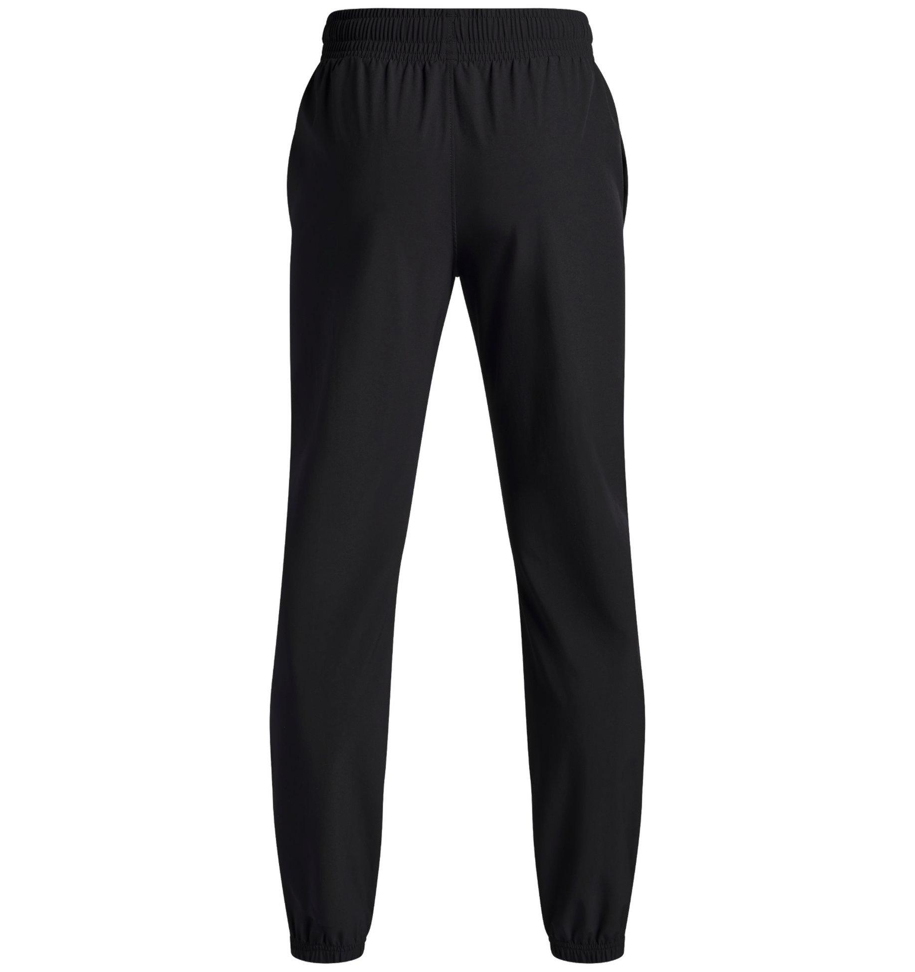 Under Armour Big Boys' Unstoppable Woven Joggers -Black - BLACK Thumbnail View 6