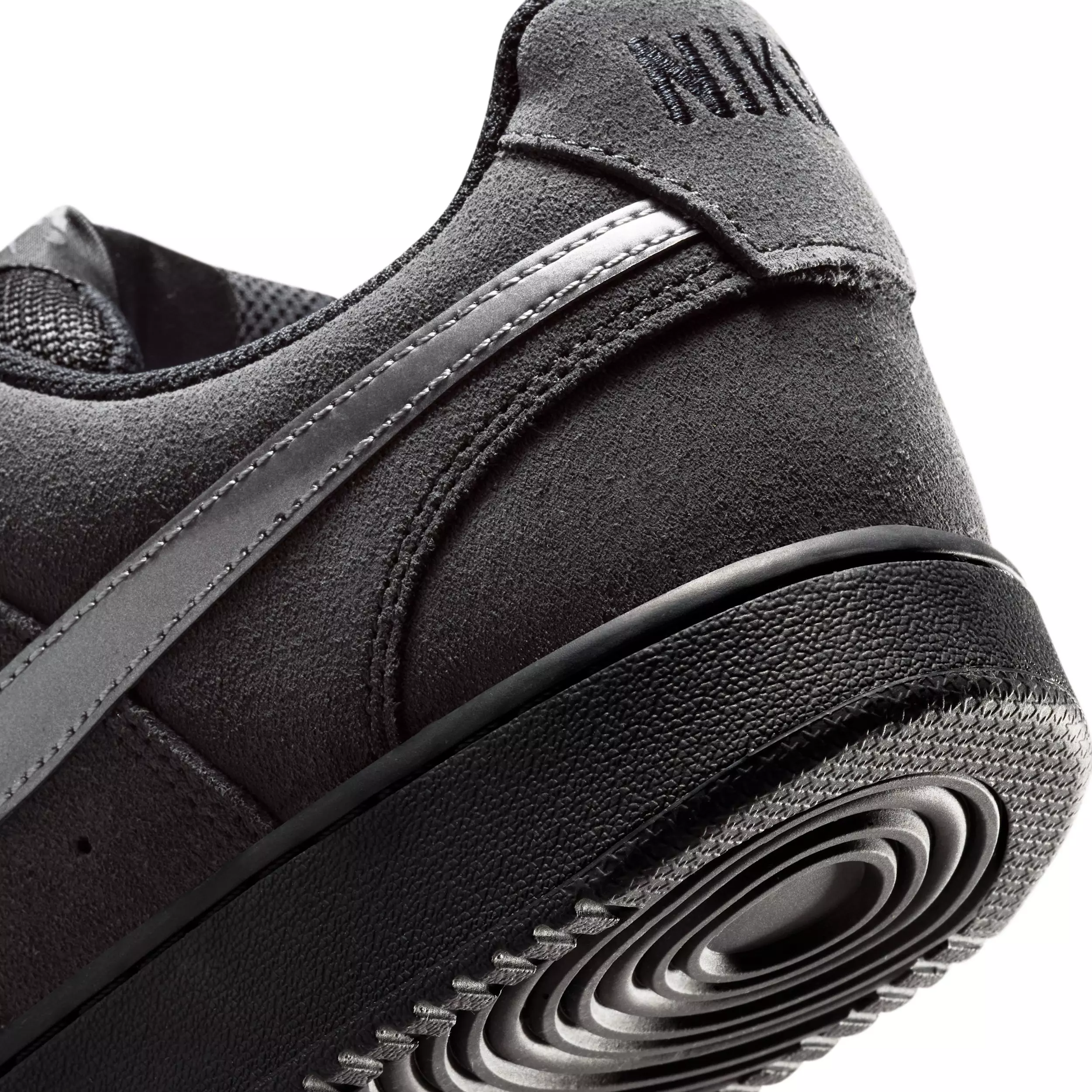 Nike Court Vision Low "Anthracite/Black/Gym Red/Metallic Dark Grey" Men's Shoe - ANTHRACITE/BLACK/RED/DK GREY