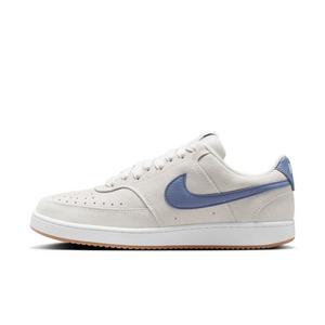 Nike Court Vision Low "Vast Grey/White/Gum Medium Brown/Diffused Blue" Men's Shoe