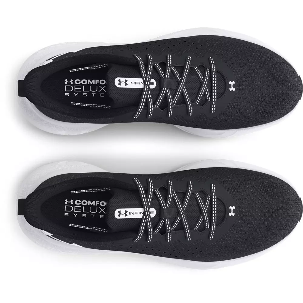 Under Armour Infinite "Black/Black/White" Men's Running Shoe - BLACK/BLACK/WHITE