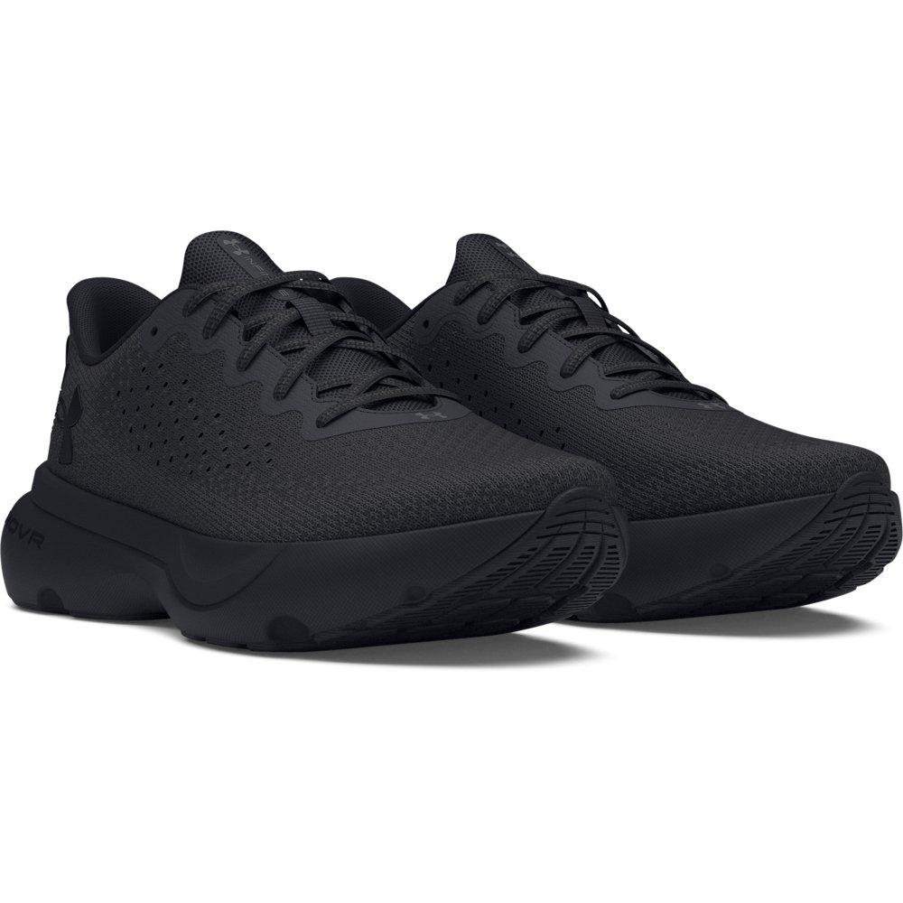 Under Armour Infinite "Black/Black/Black" Men's Running Shoe - BLACK/BLACK/BLACK Thumbnail View 3