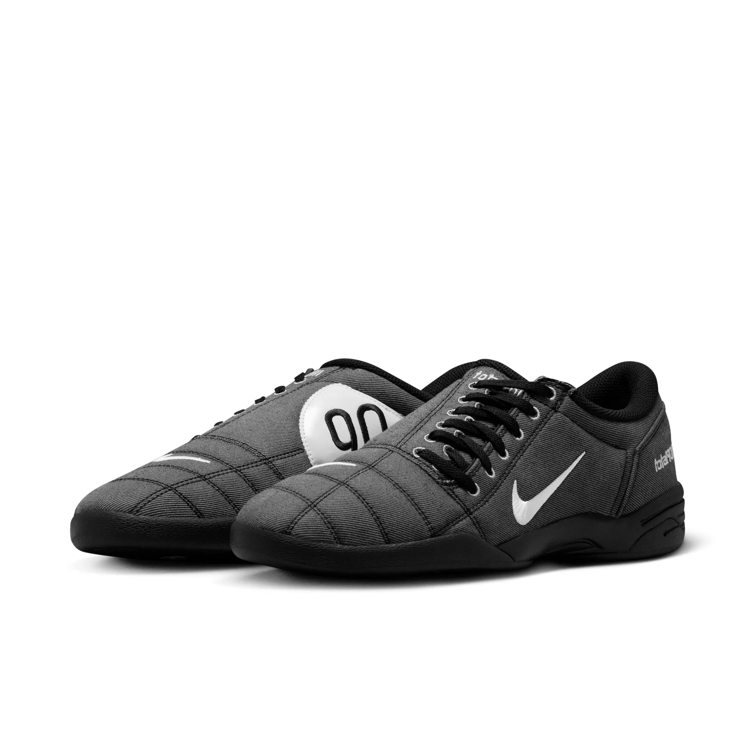 Nike Total 90 Premium "Black/Black/White" Men's Shoe - BLACK/BLACK/WHITE